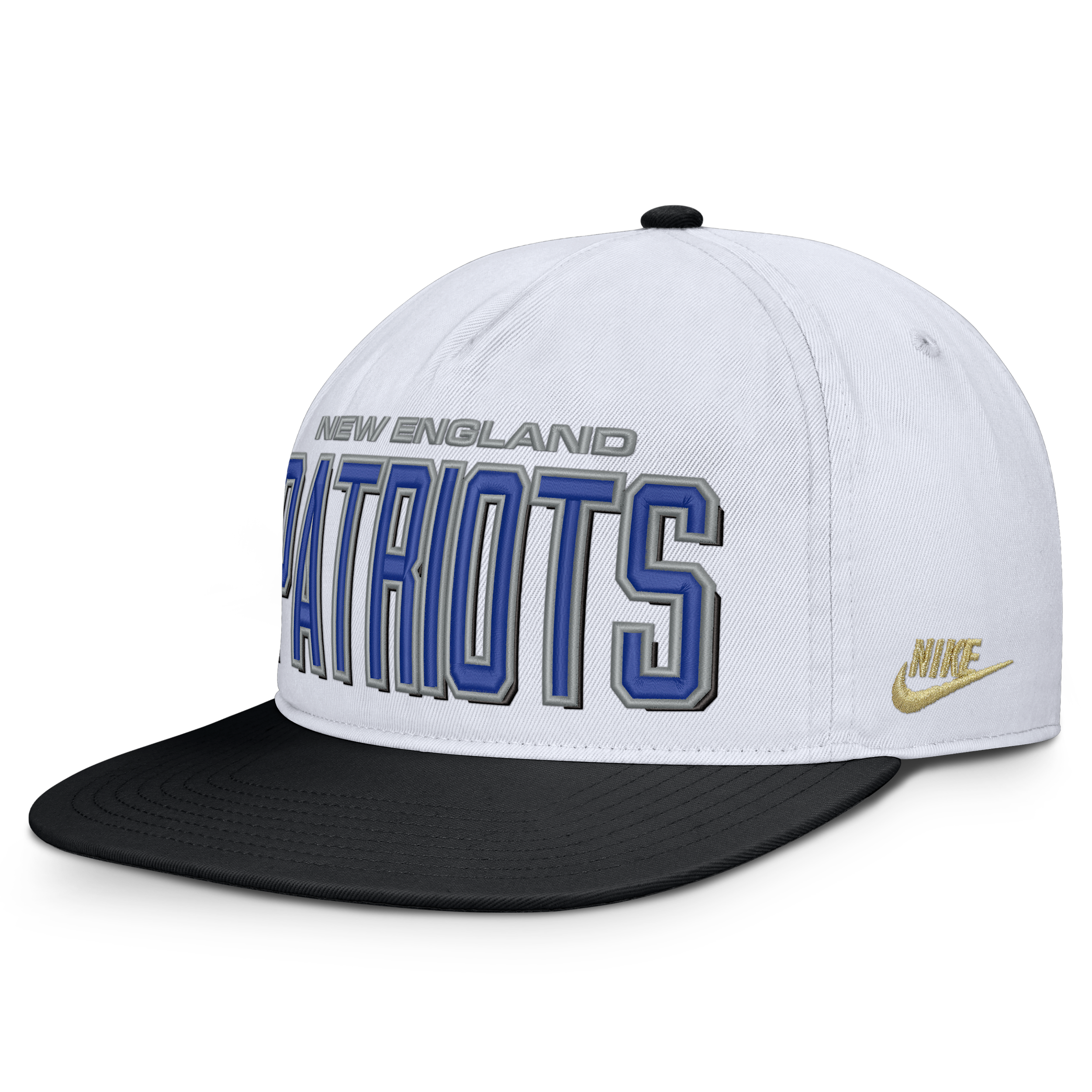 New England Patriots Pro Nike Men's NFL Adjustable Hat in White | NF57064N8KV-VGY