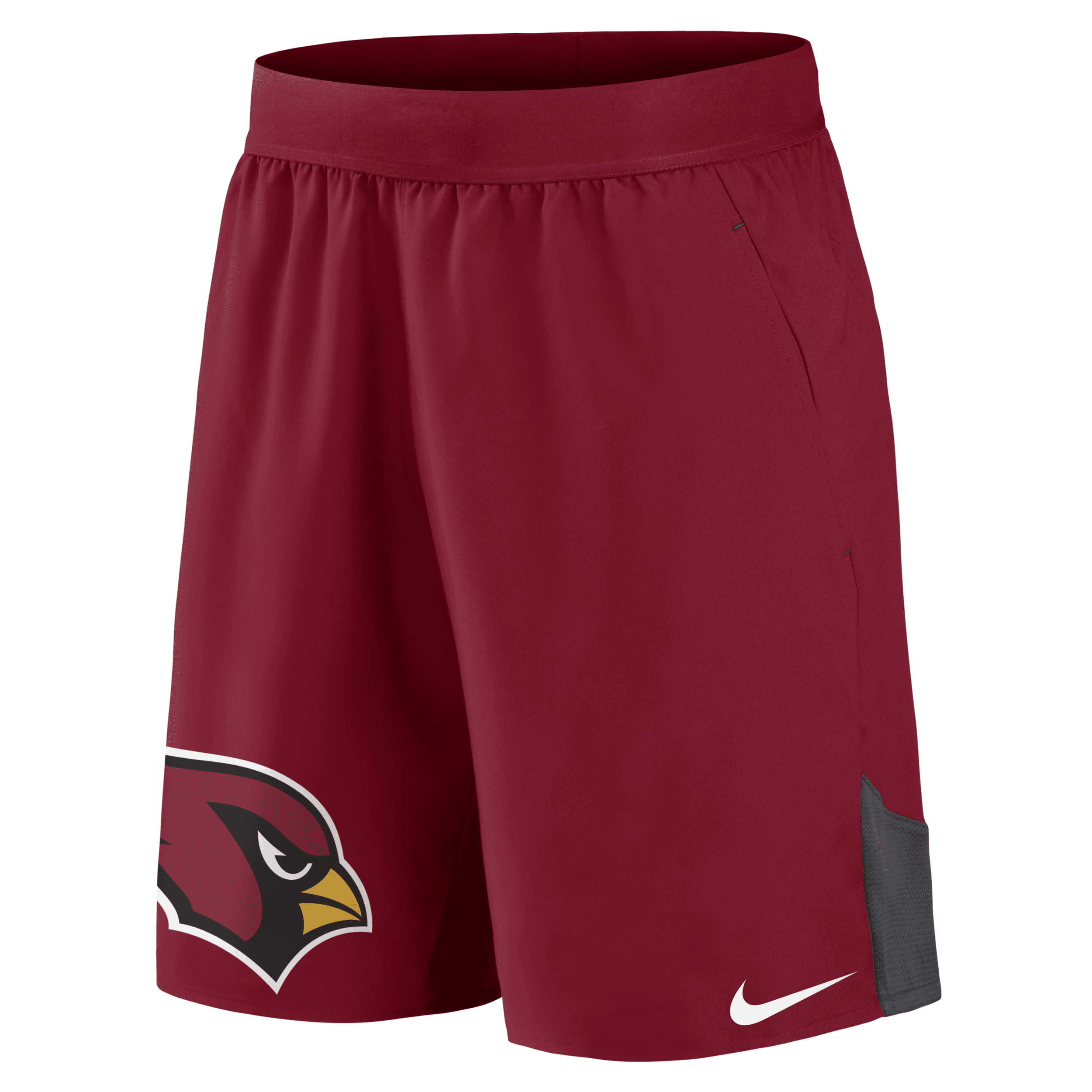 Shop Nike Men's Dri-fit Stretch (nfl Arizona Cardinals) Shorts In Red