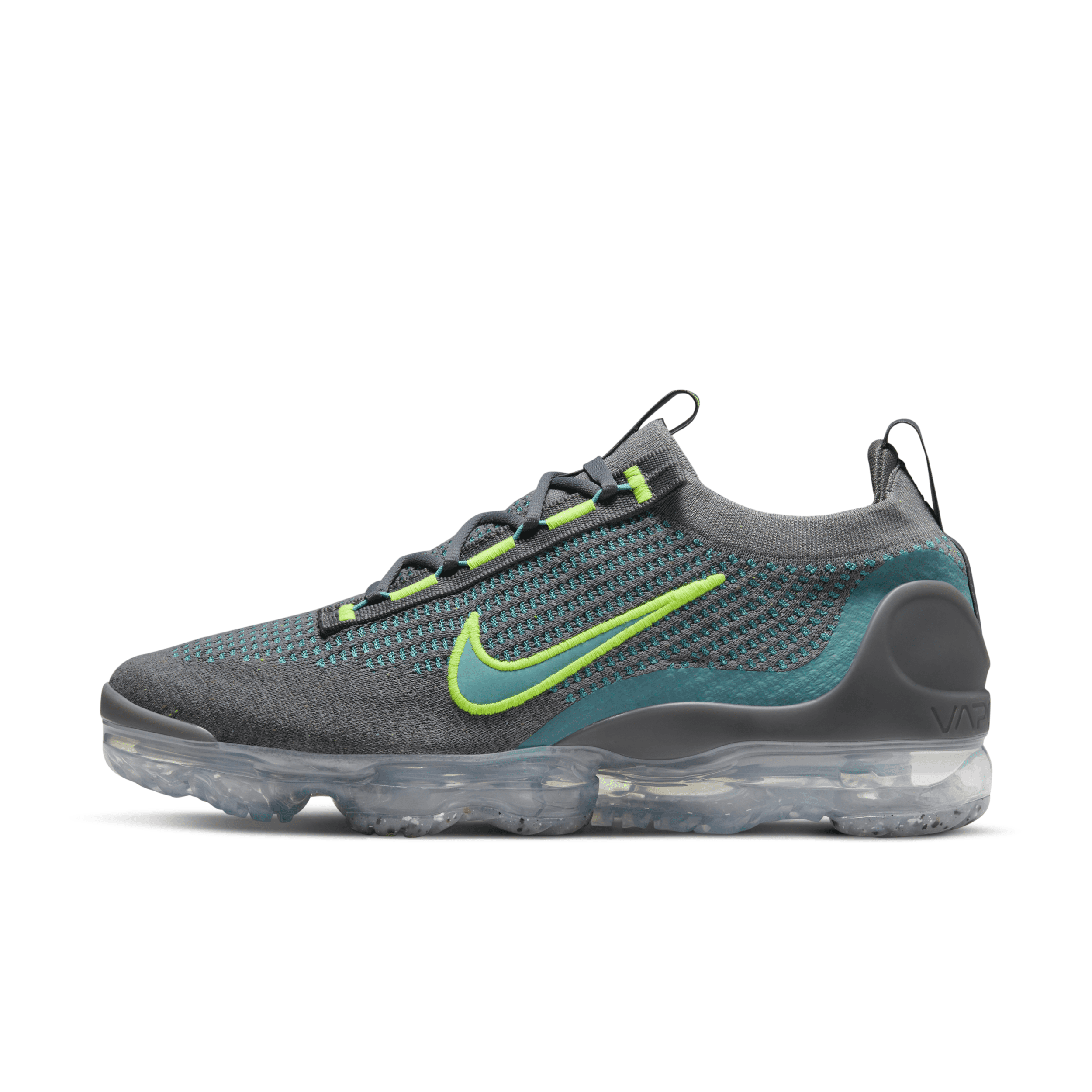 Nike Men's Air Vapormax 2021 Flyknit Shoes In Grey
