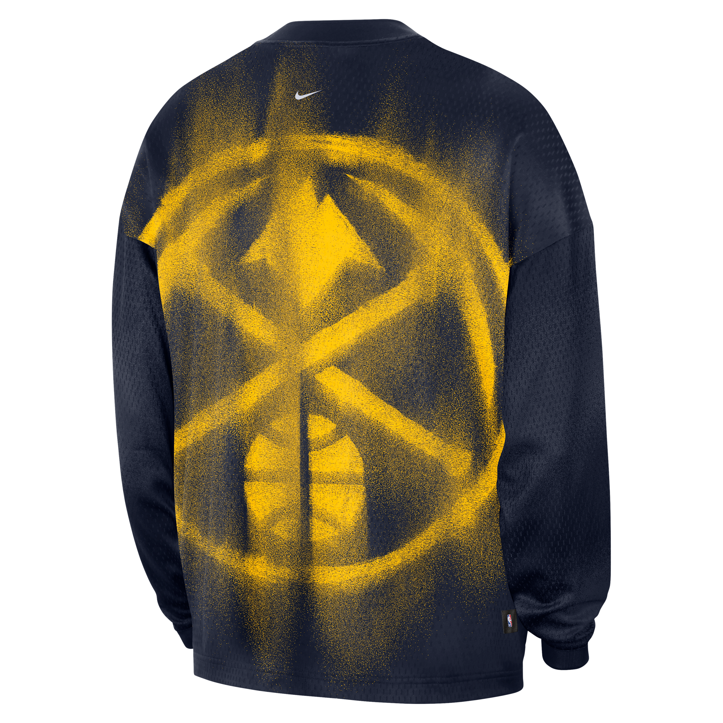 Men's Nike Navy Denver Nuggets 2026/27 Standard Issue Pre-Game Performance Long Sleeve T-Shirt