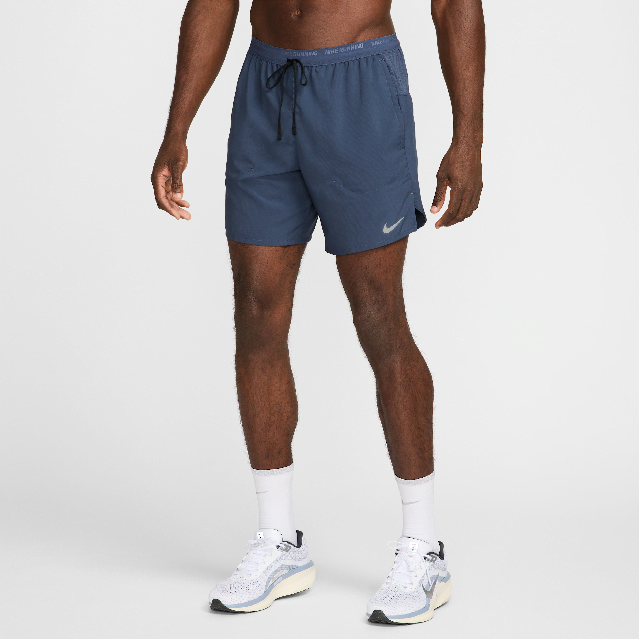Nike Men's Stride Dri-fit 7" 2-in-1 Running Shorts In Blue