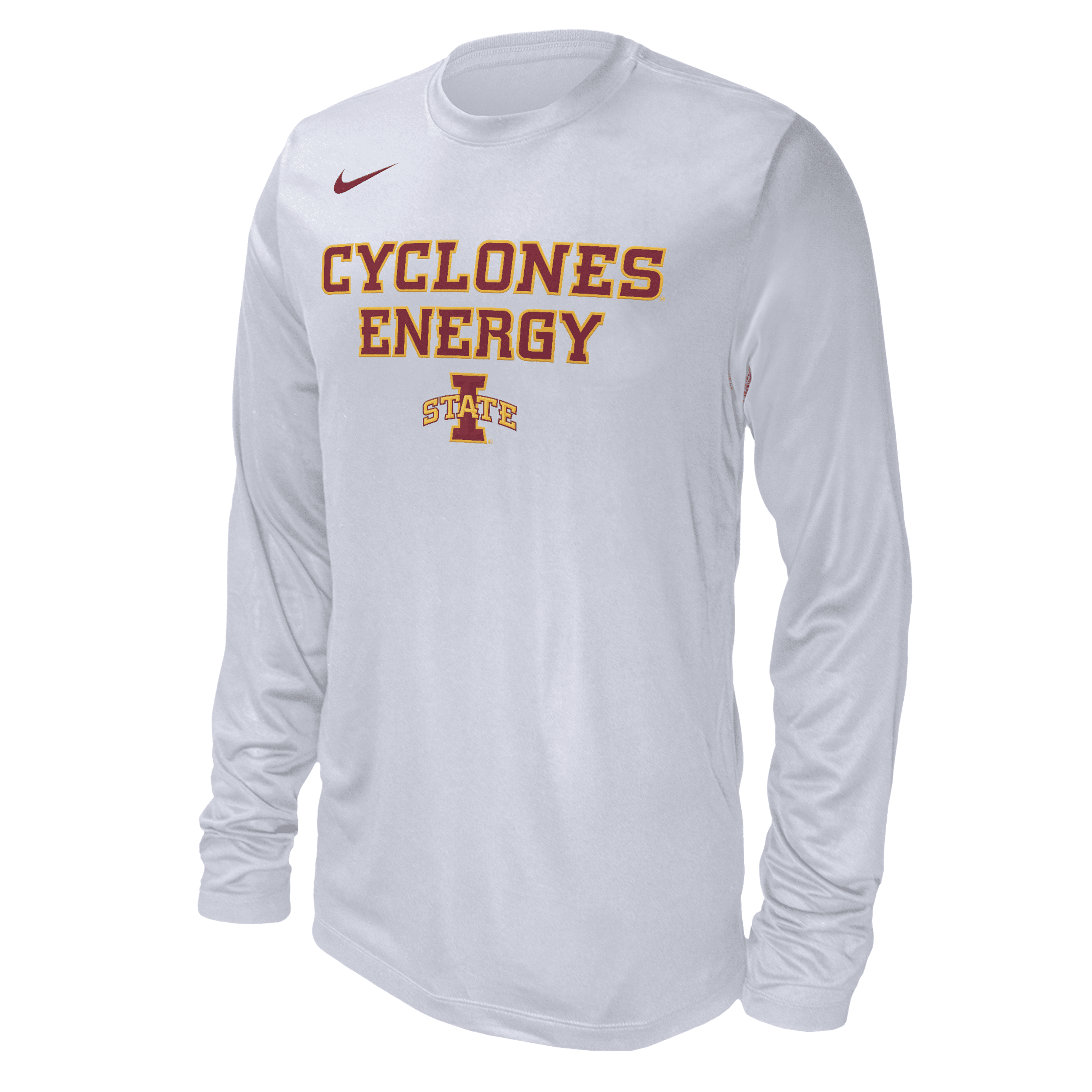 Nike Iowa State  Men's College Long-sleeve T-shirt In White
