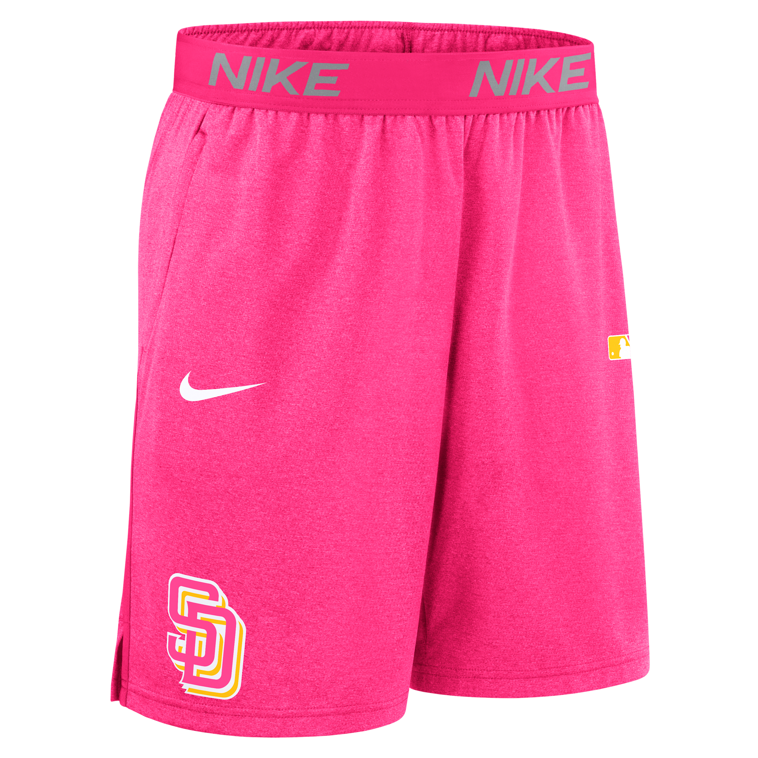 Nike San Diego Padres Authentic Collection City Connect Men's Dri-fit Mlb Shorts In Pink
