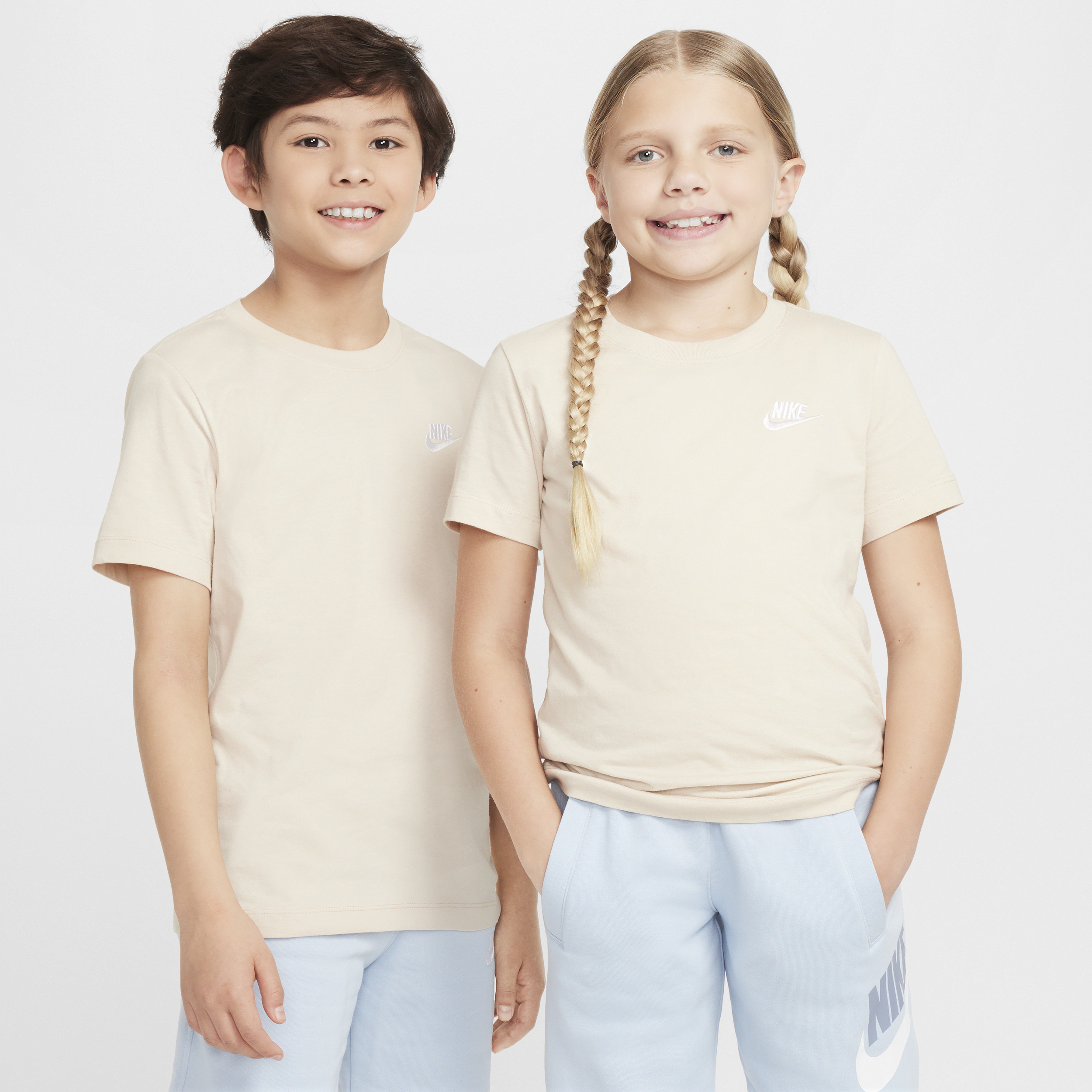 Nike Sportswear Big Kids' T-shirt In Brown