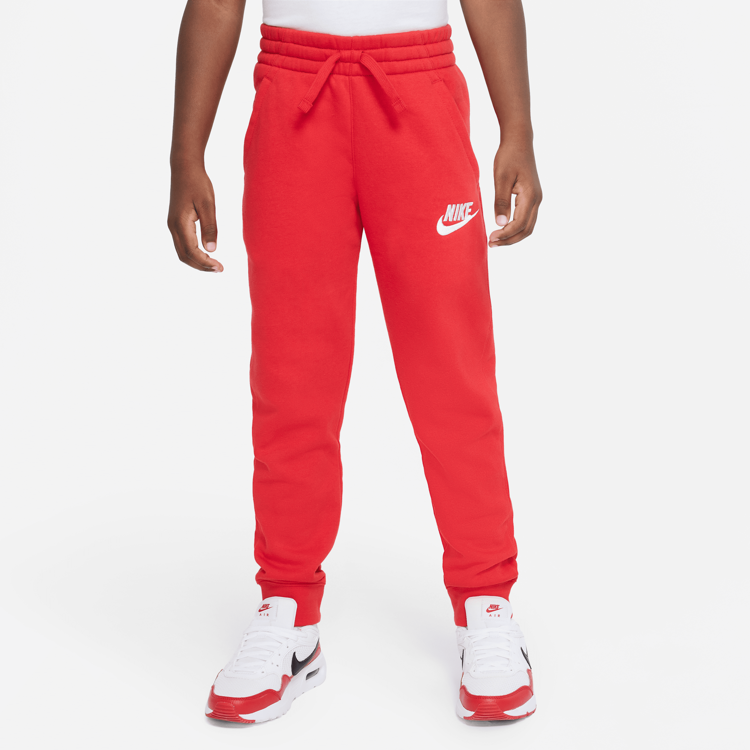 Nike Sportswear Club Fleece Big Kids' Pants In Red