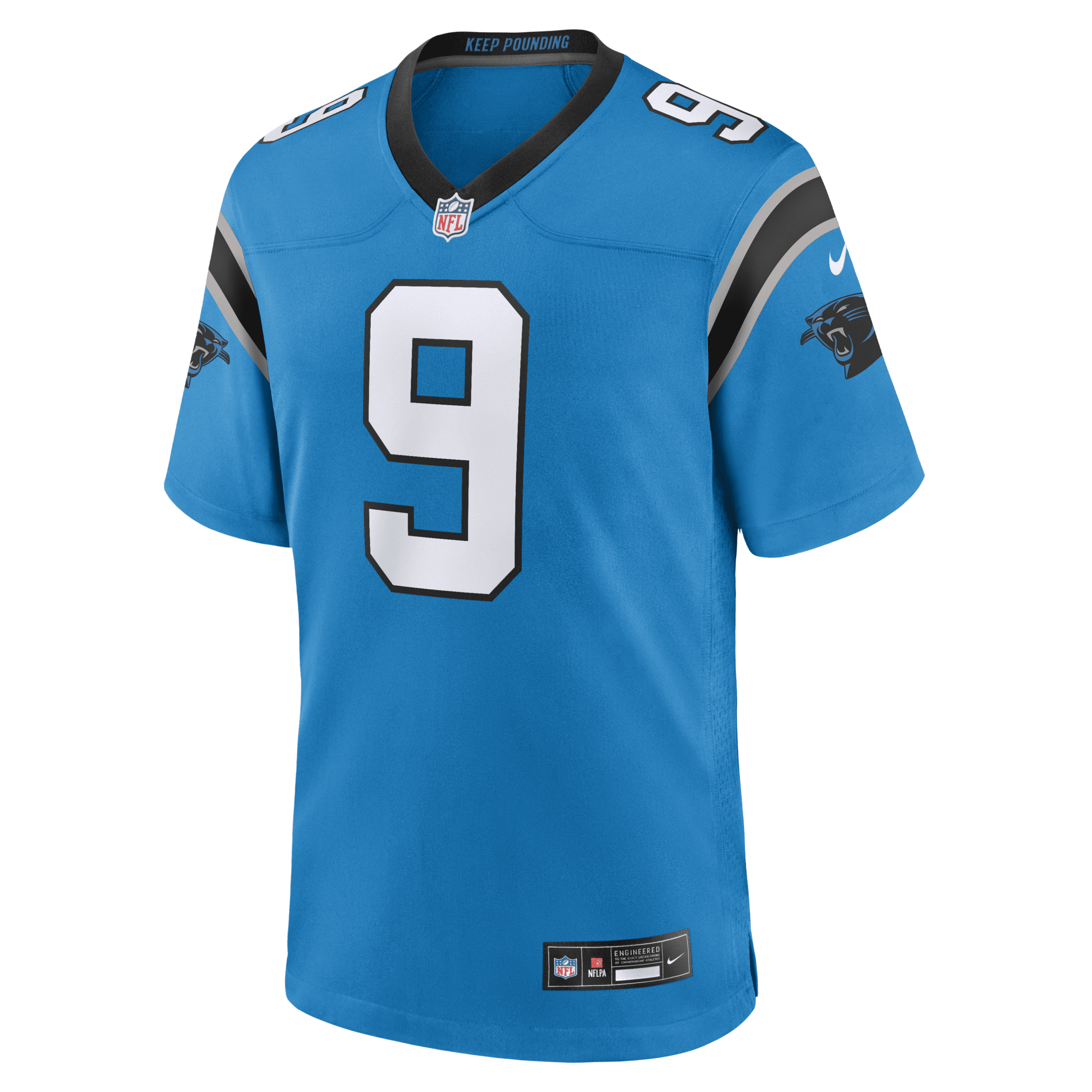 Bryce Young Carolina Panthers Nike Men's NFL Game Football Jersey in Blue | 67NM02PH9DF-FNG