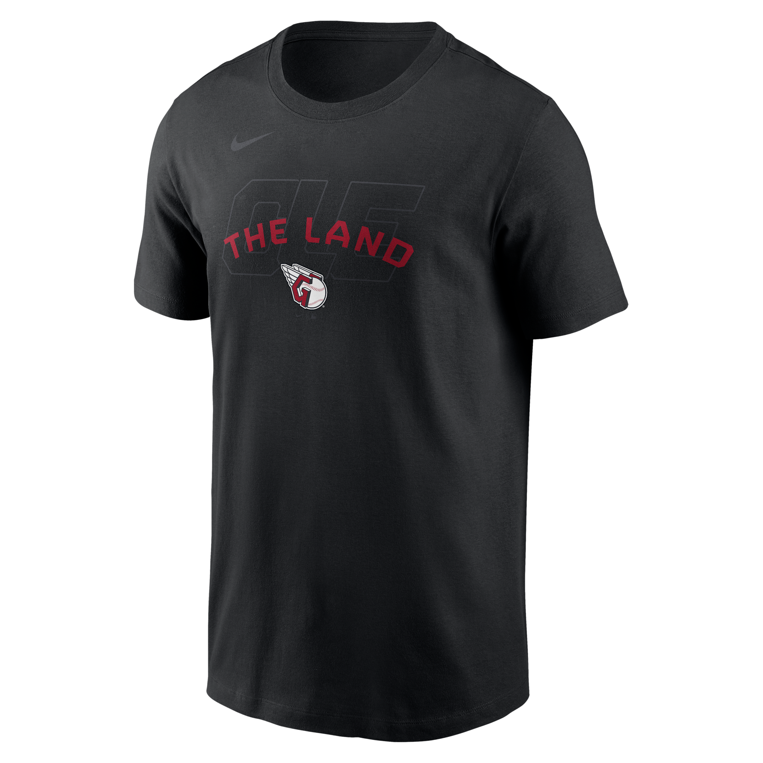 Cleveland Guardians Fashion Nike Men's MLB T-Shirt in Black | N19900AGUA-19Z
