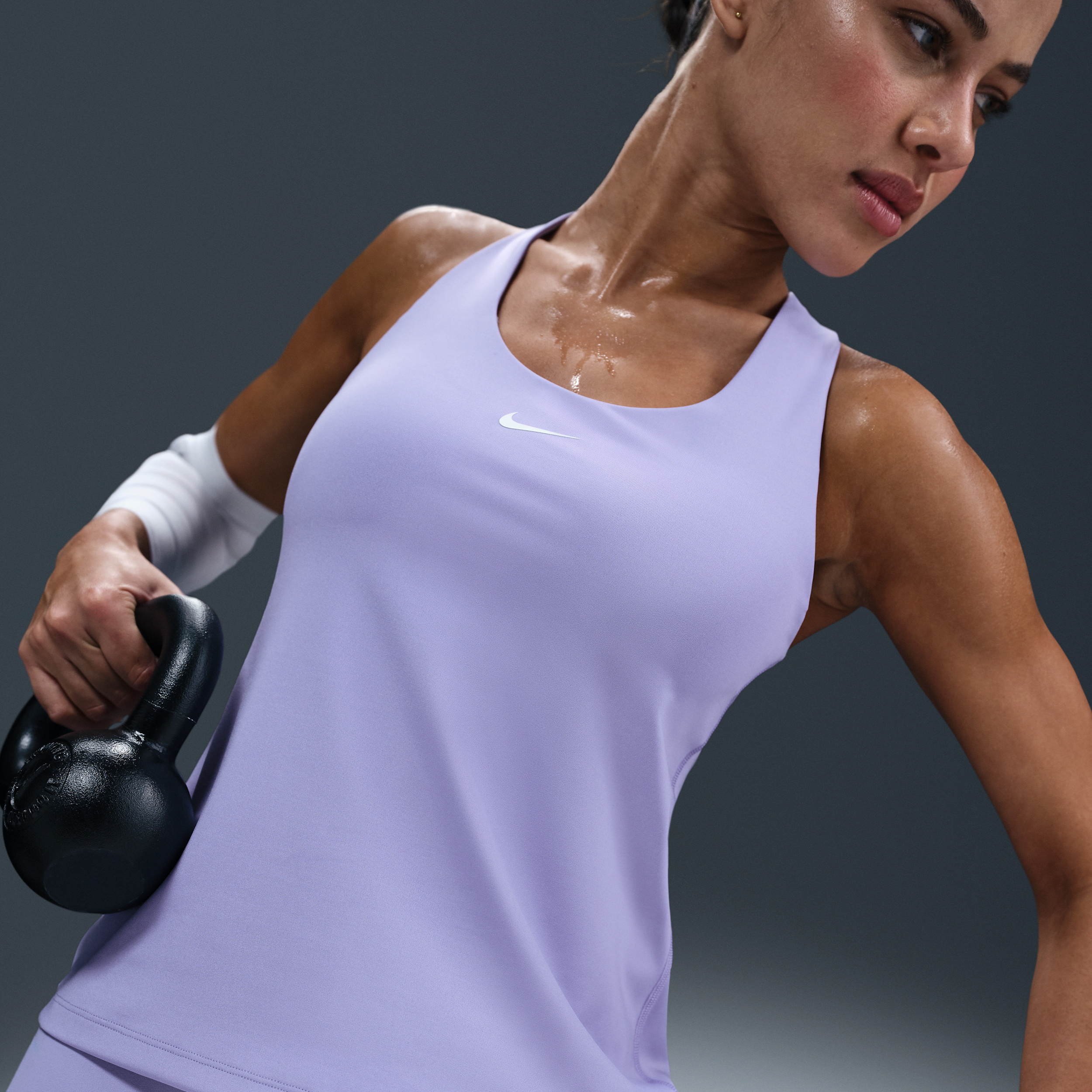 Nike Dri-fit Swoosh Bra Racerback Tank