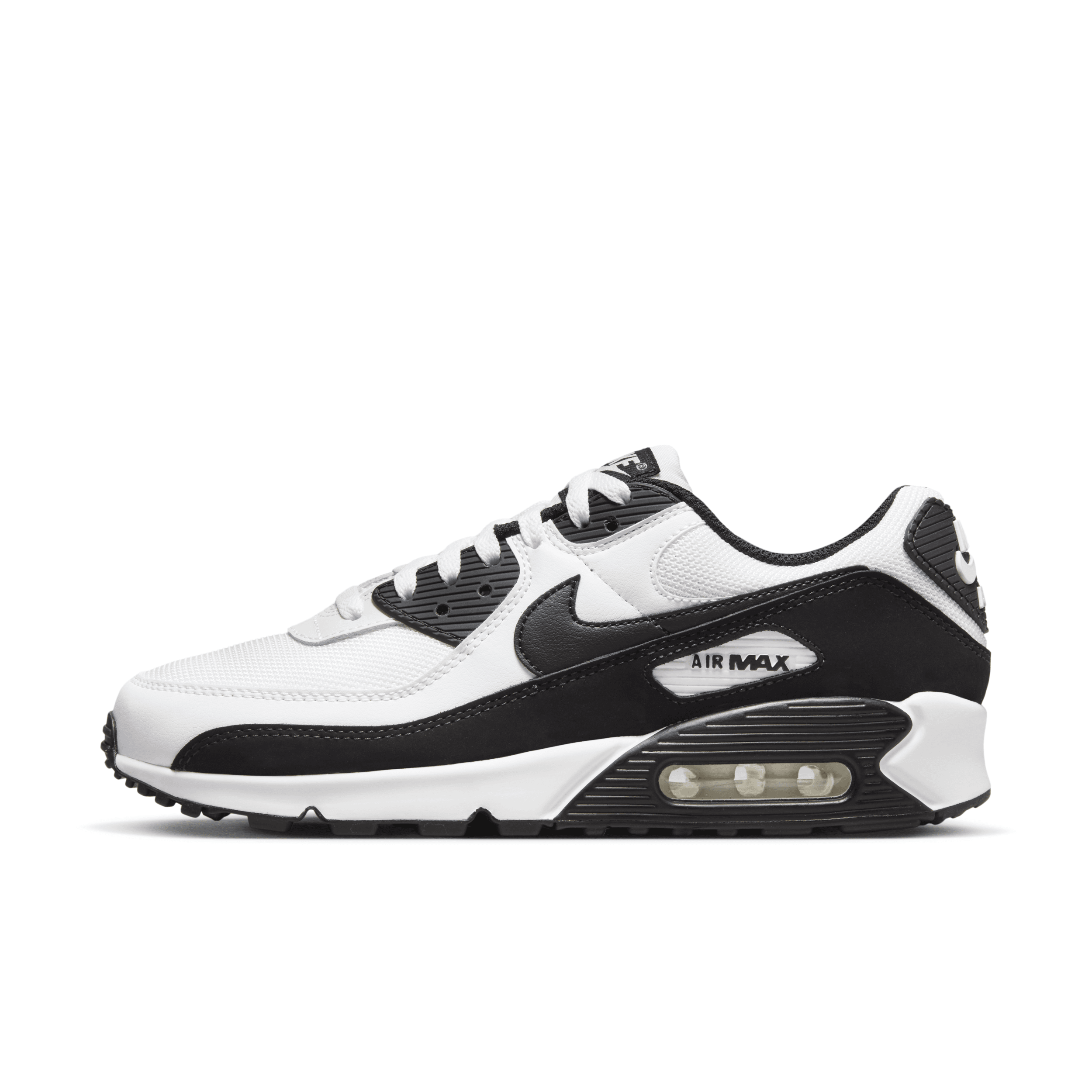 Shop Nike Men's Air Max 90 Shoes In White