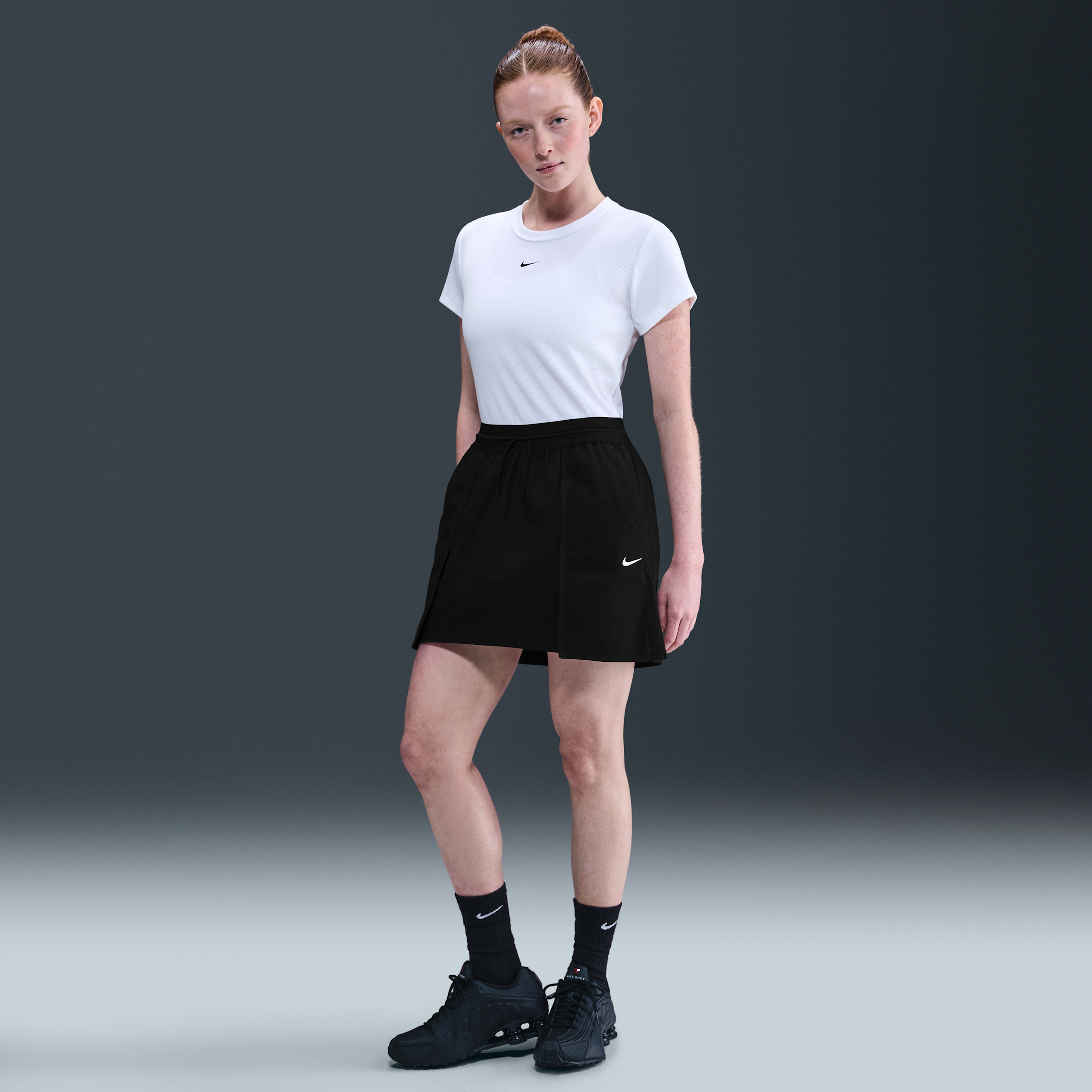 Nike Women's  Sportswear Cargo Mini Skirt In Black