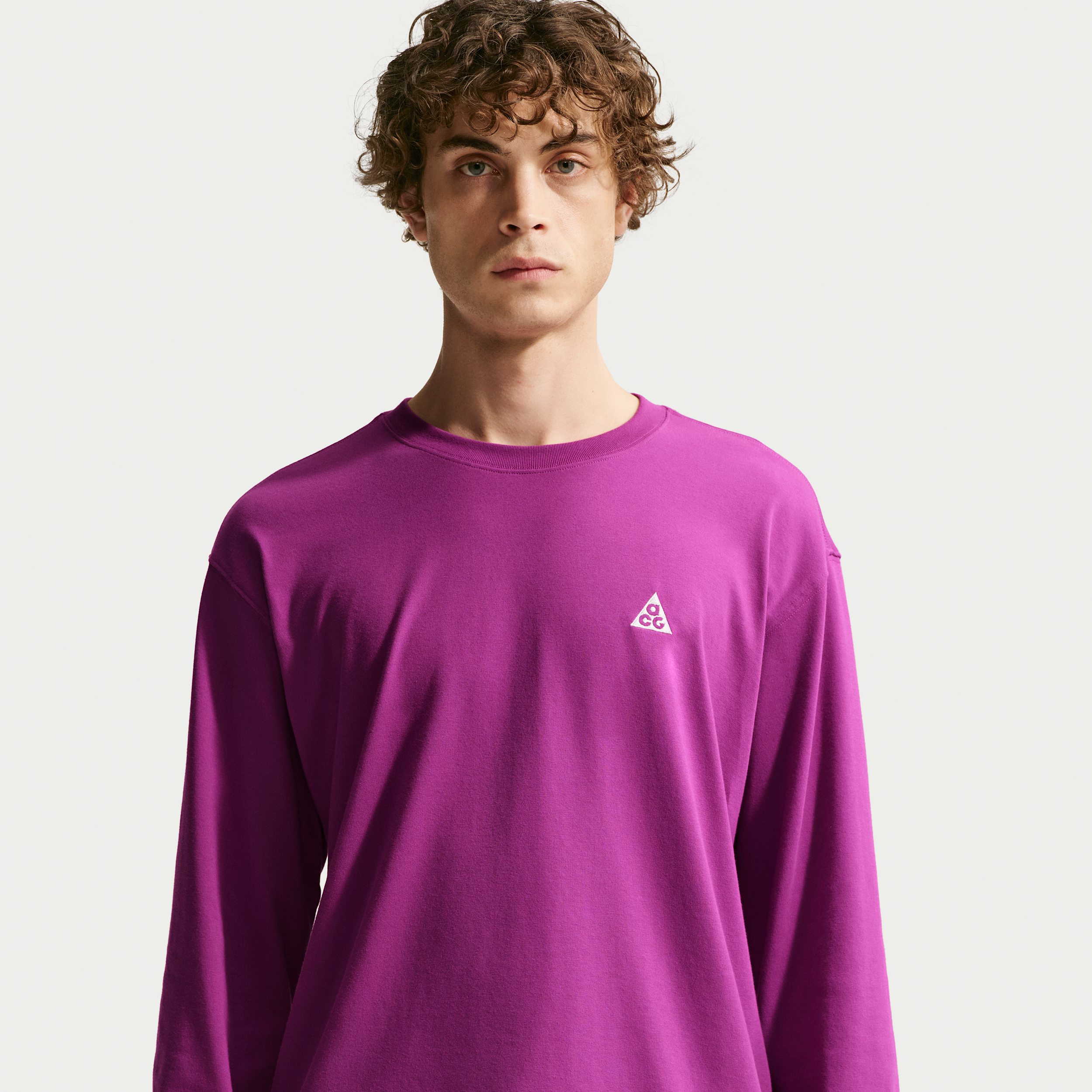 Men's Nike ACG Long-Sleeve T-Shirt in Purple | FQ3738-506