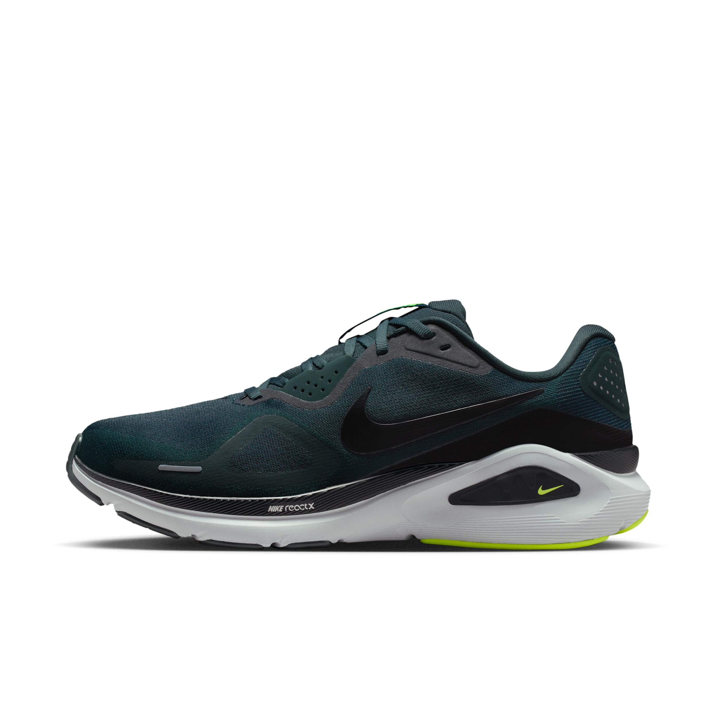 Nike Men's Structure 26 Road Running Shoes In Green
