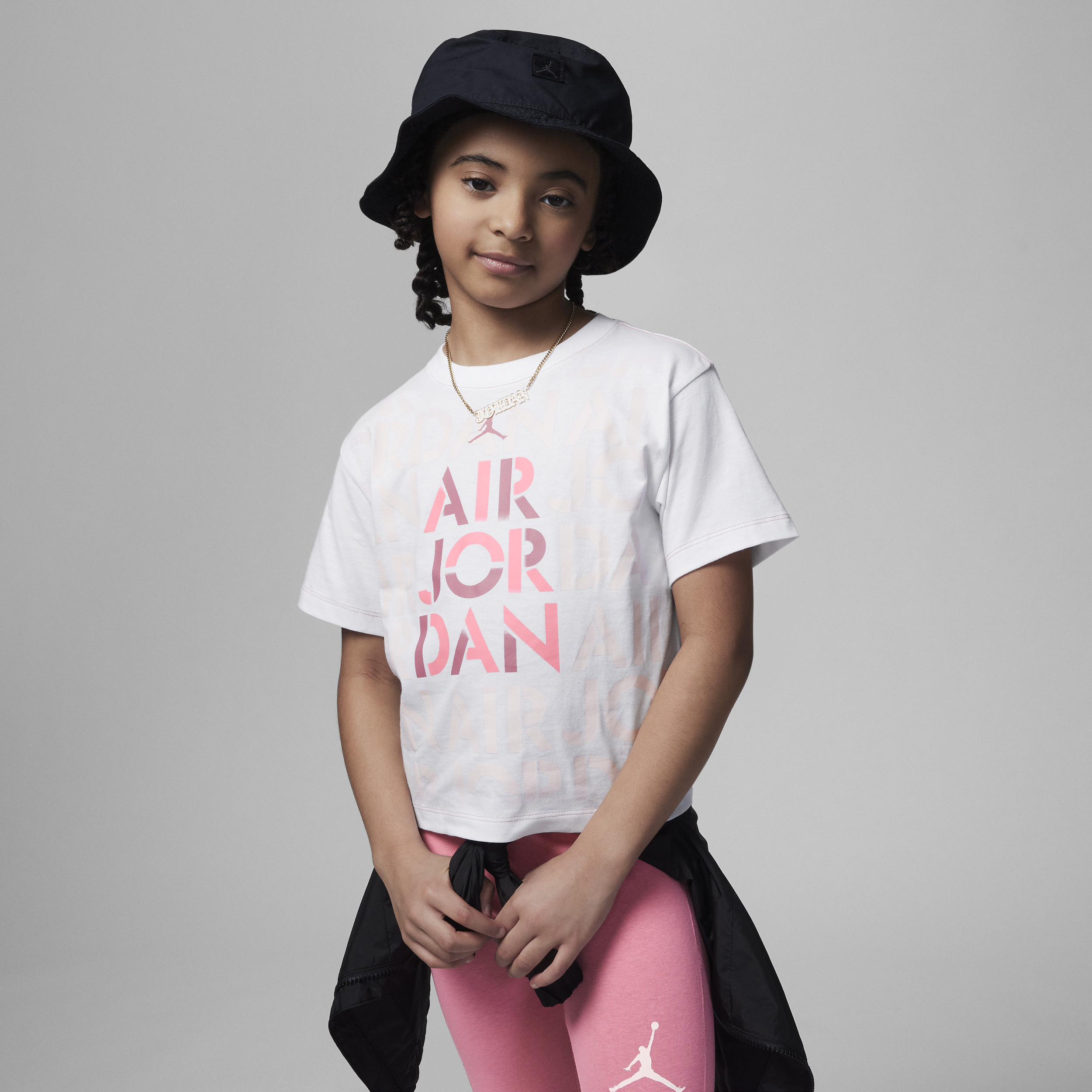 Jordan Air  Focus Tee Little Kids' T-shirt In White