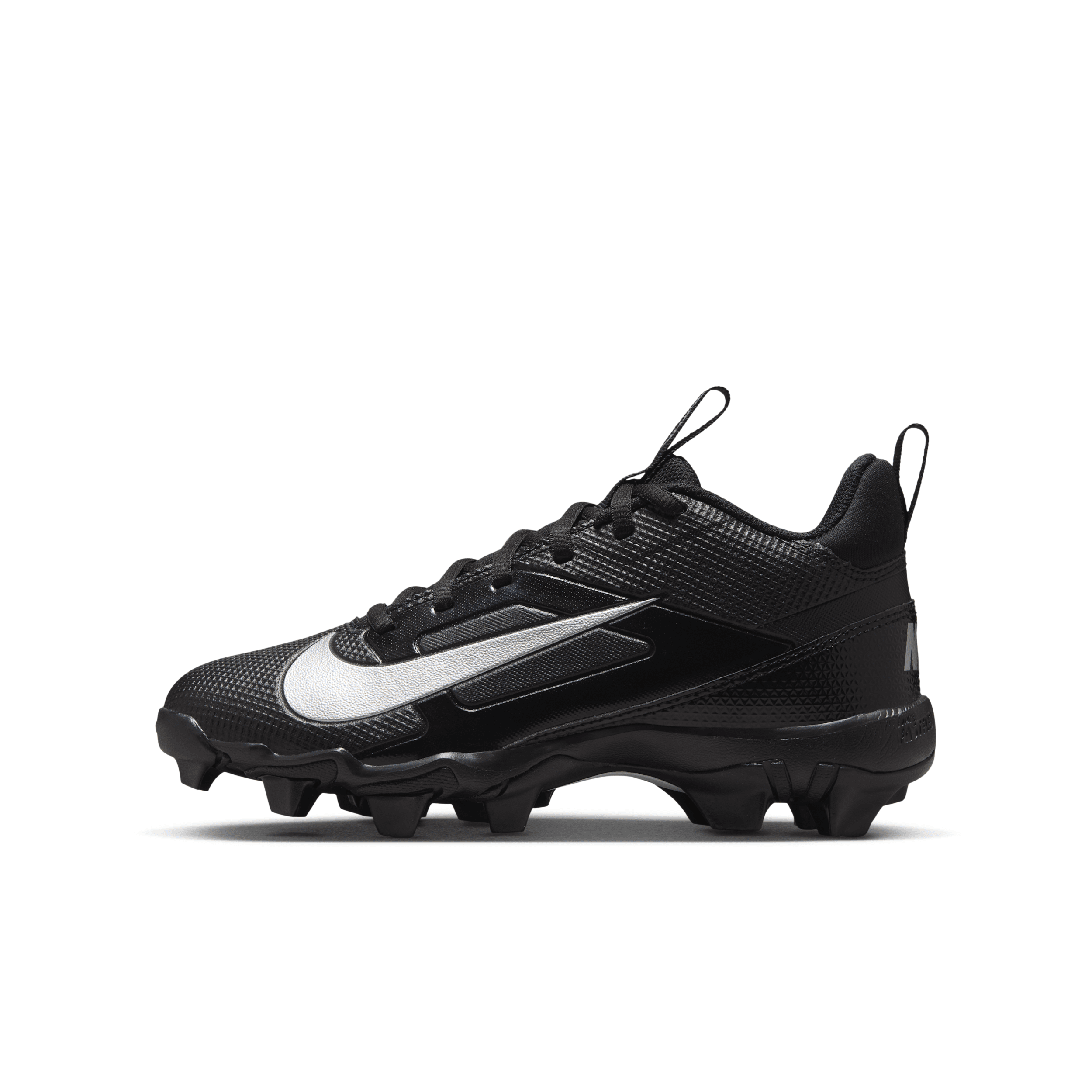 Nike Alpha Menace 4 Shark Big Kids' Football Cleats In Black