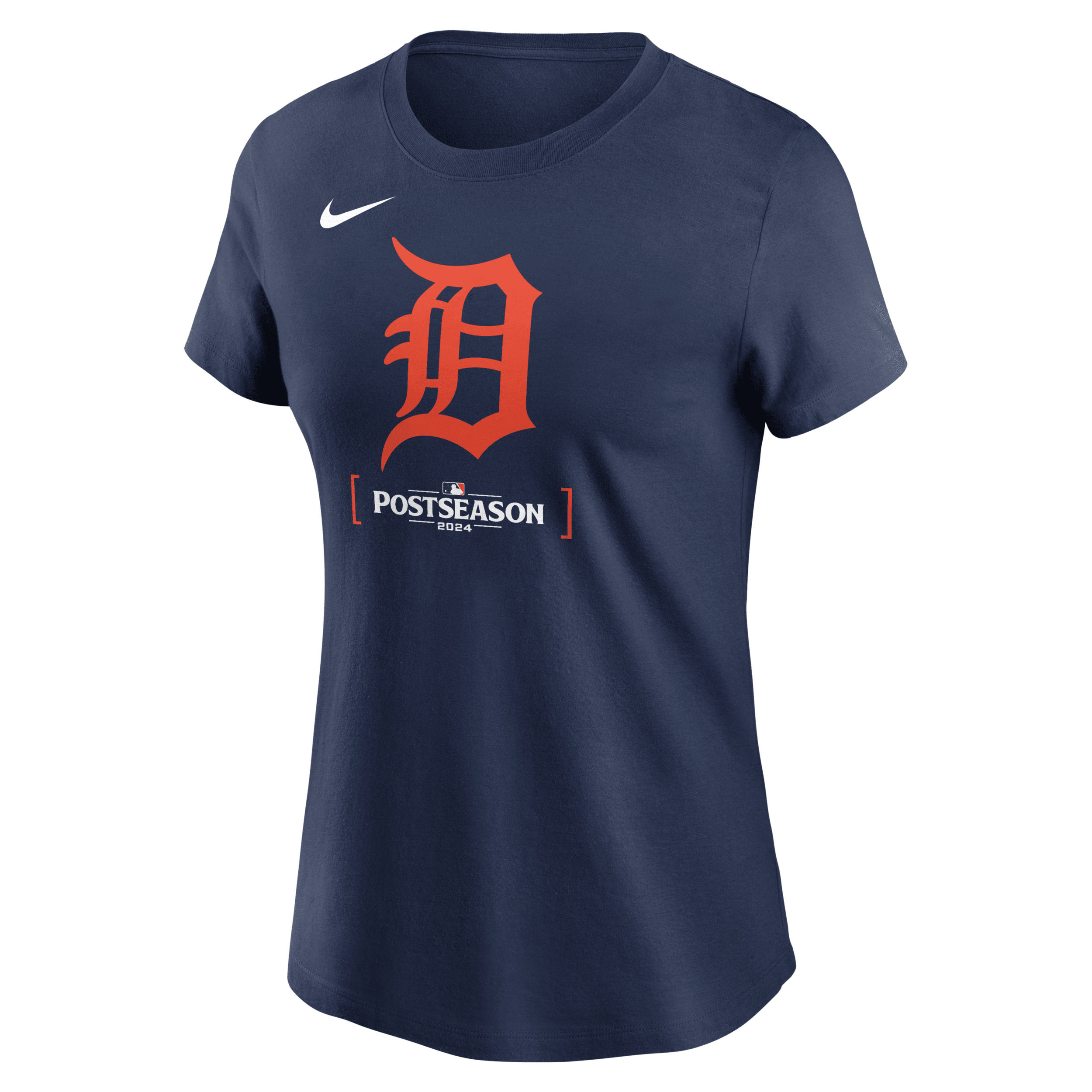 Nike Detroit Tigers 2024 Postseason Authentic Collection  Women's Mlb T-shirt In Blue