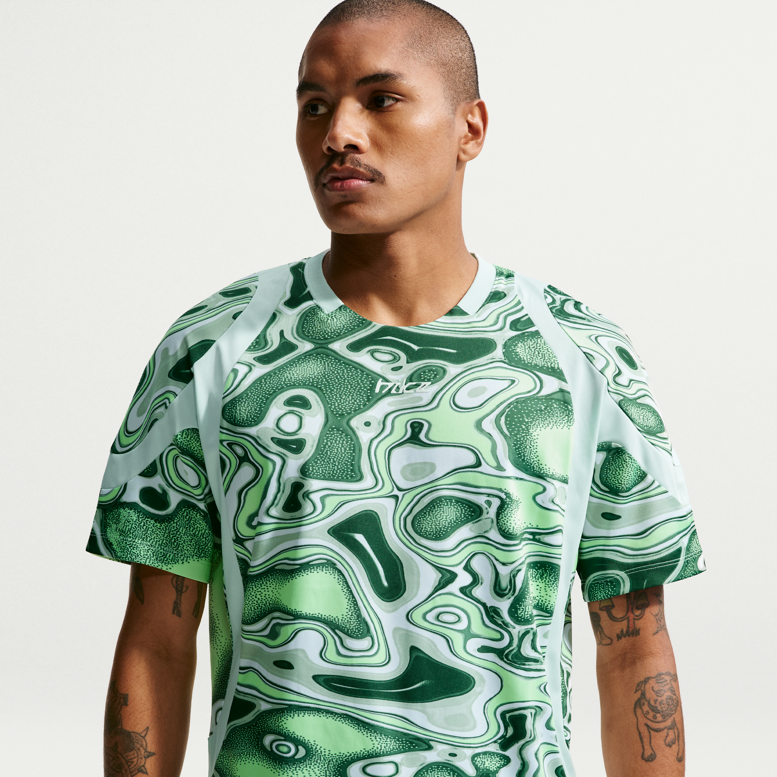 Nike Men's Project F.R.O.G. Liquify Short-Sleeve Top in Green | IF4247-394