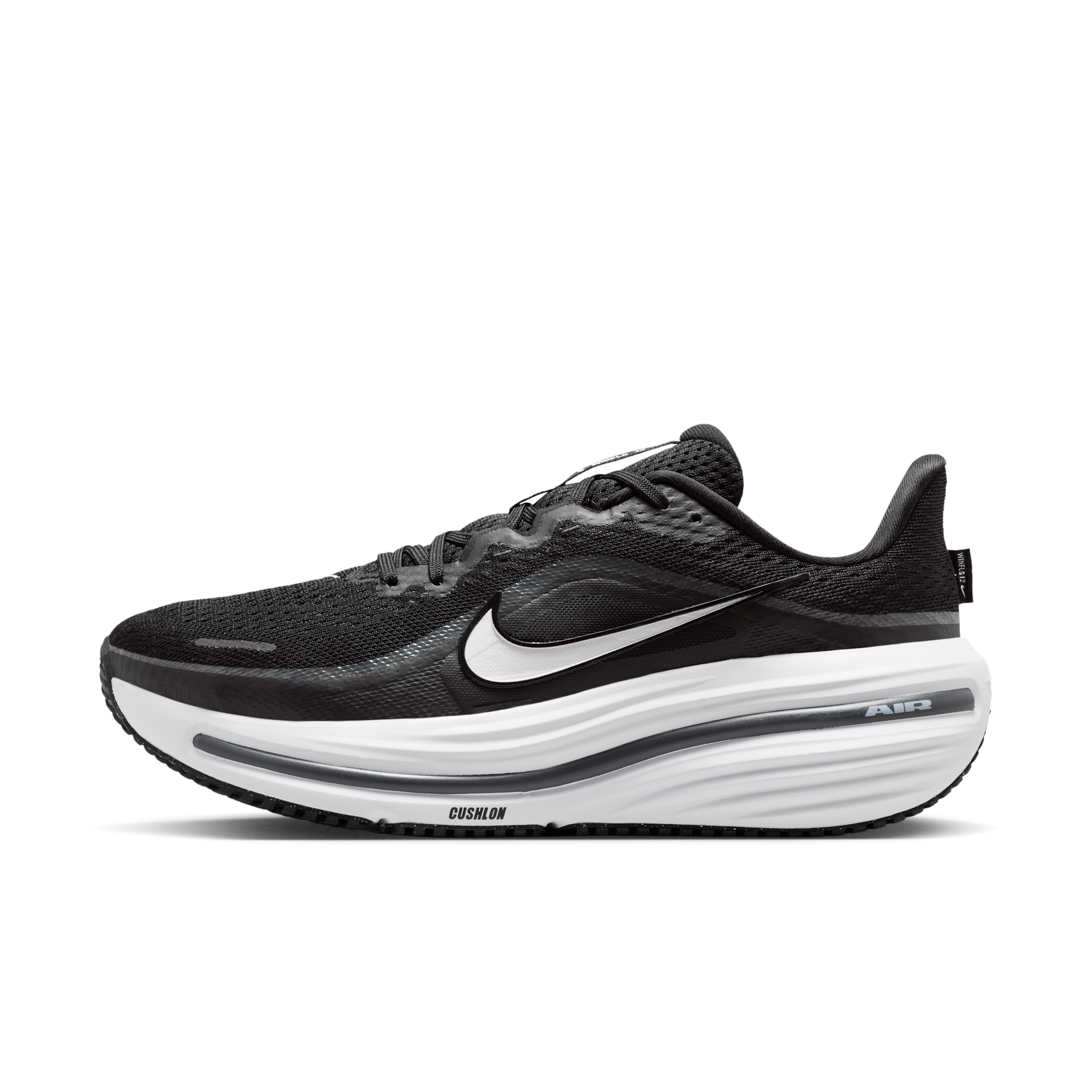 Nike Men's Winflo 12 Running Shoes, 13 XW, Black/White/Dark Smoke Grey