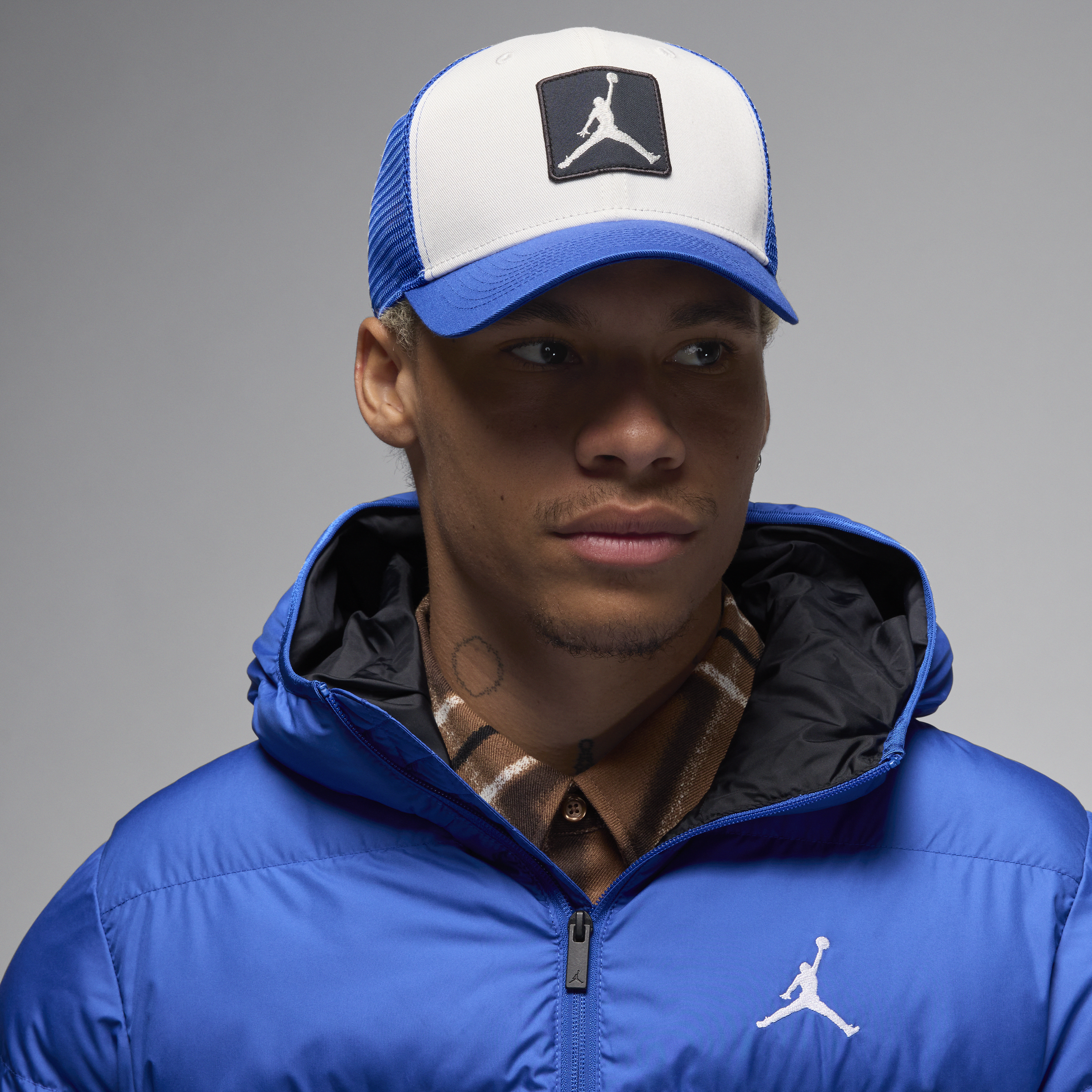 Jordan Rise Structured Hat In White