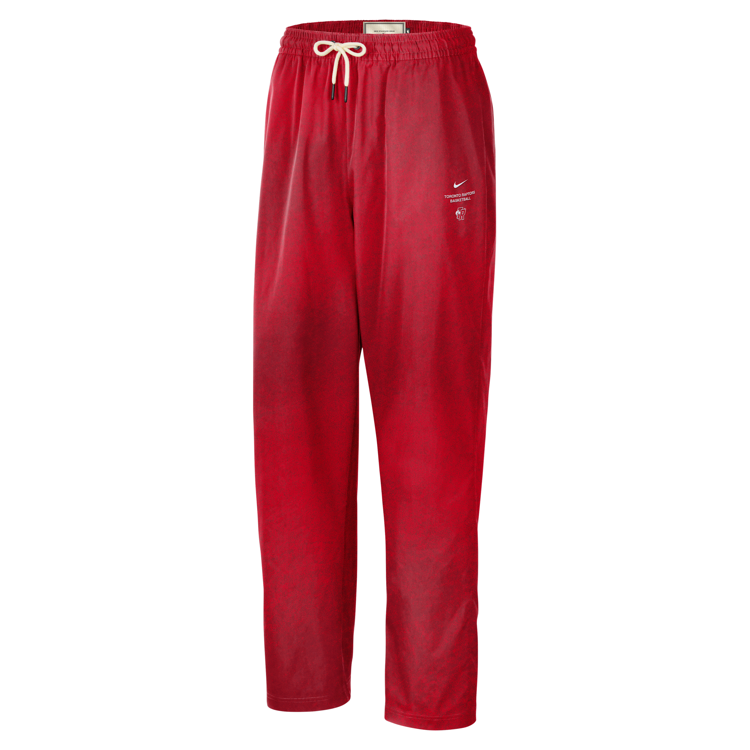 Nike Men's Toronto Raptors Standard Issue Woven Basketball Pants in Red | II5516-657