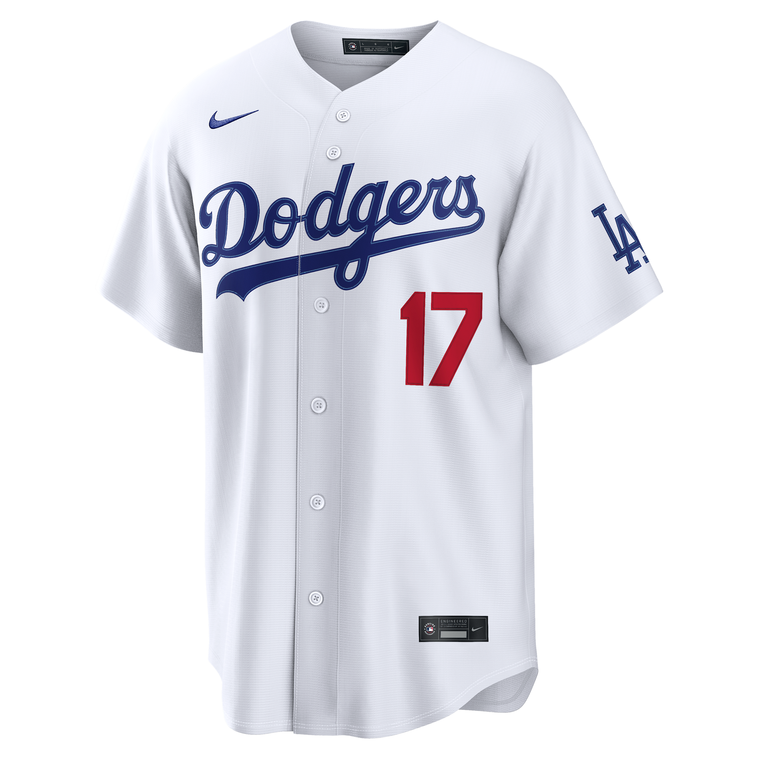 Shohei Ohtani Los Angeles Dodgers Nike Men's MLB Stadium Jersey in White | RE26LDHOLD9-UV4