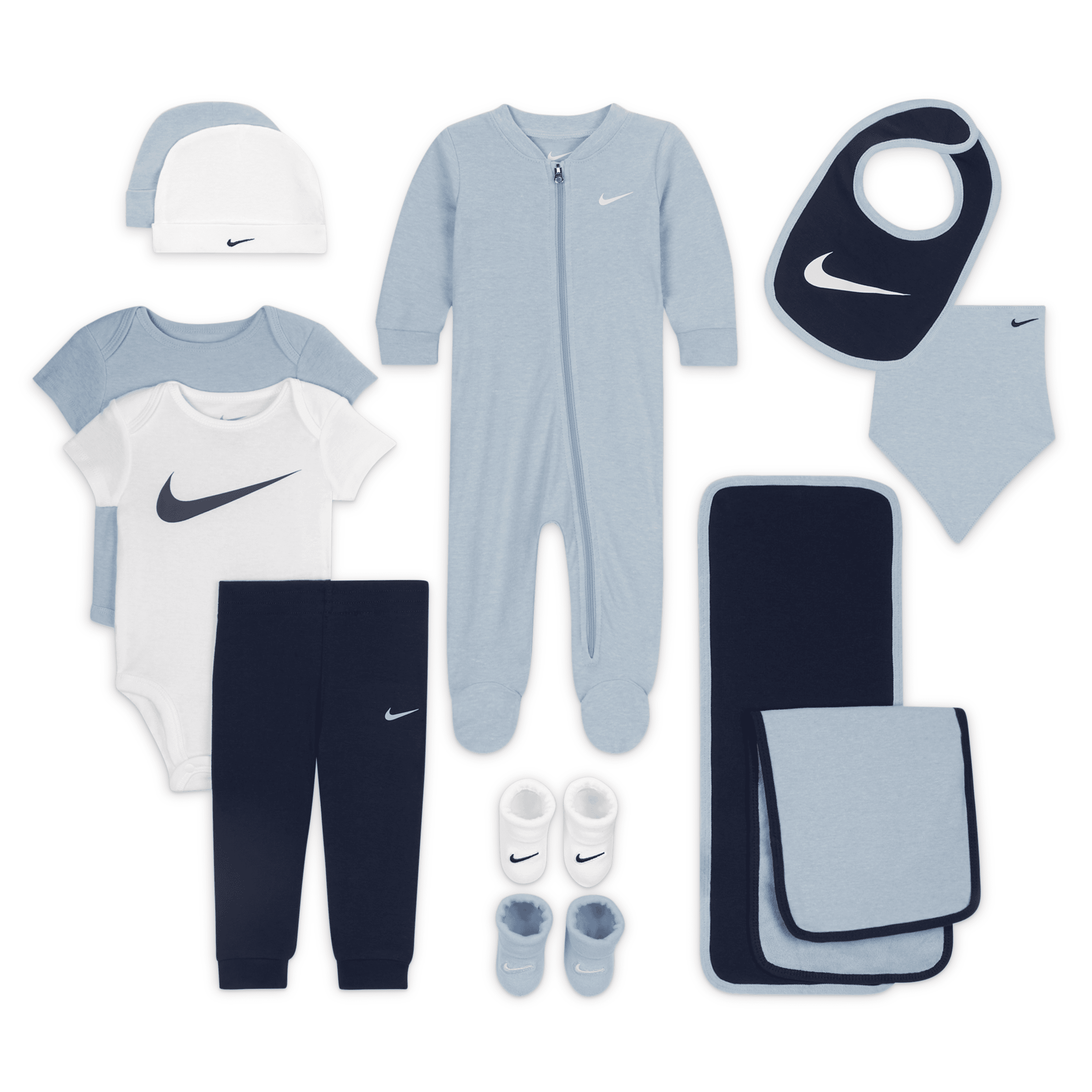 Nike 12-piece Sift Set Baby 12-piece Boxed Gift Set In Blue