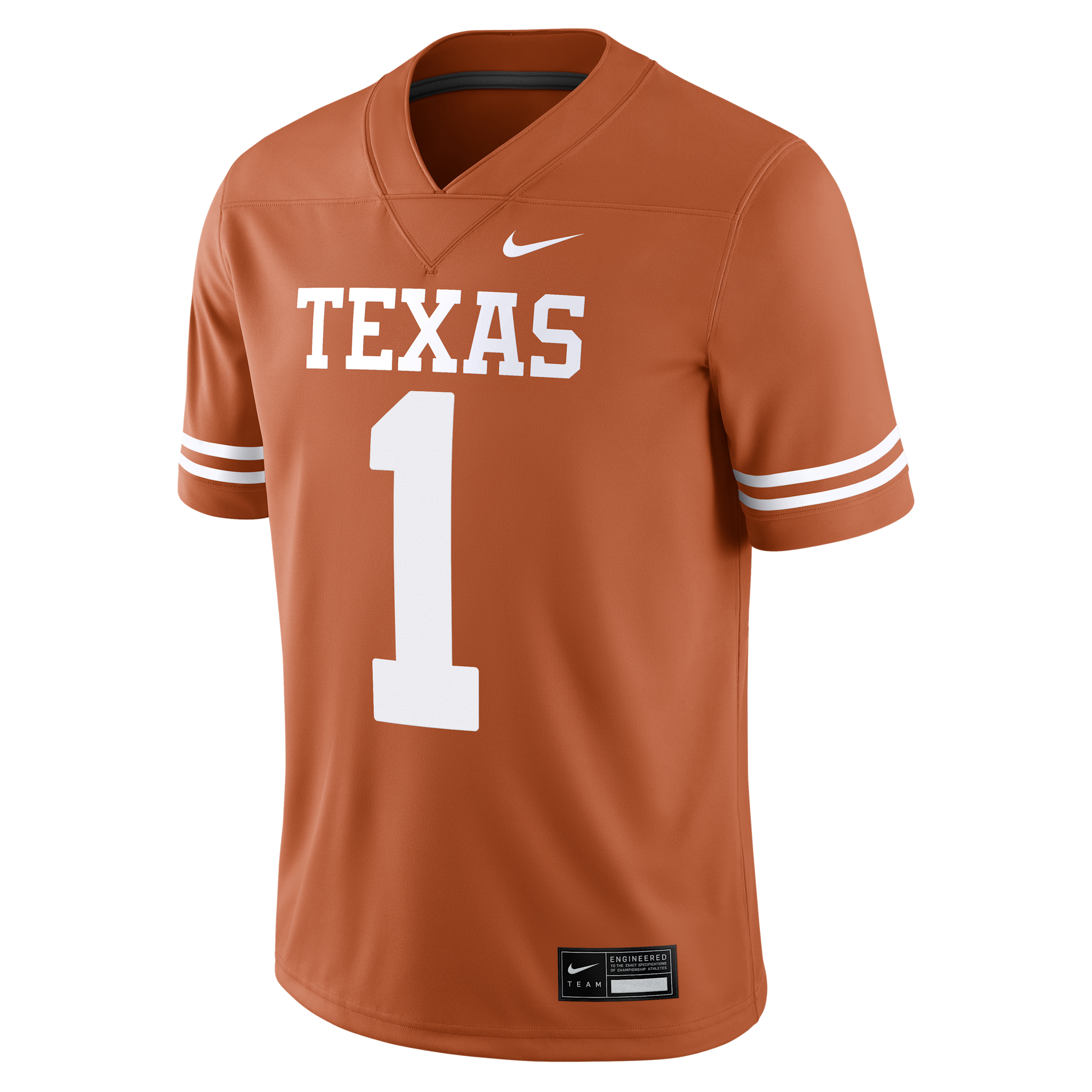 Texas Longhorns Nike Men's Dri-FIT College Game Jersey in Orange | CLEVGRJNC2FTEX-TEX