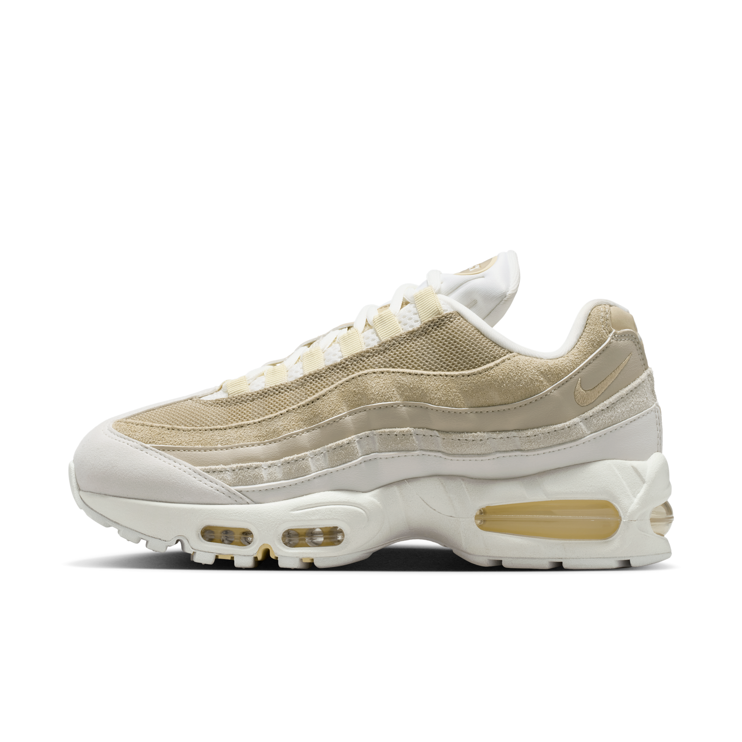 Nike Women's Air Max 95 Big Bubble Shoes in White | IB6396-104