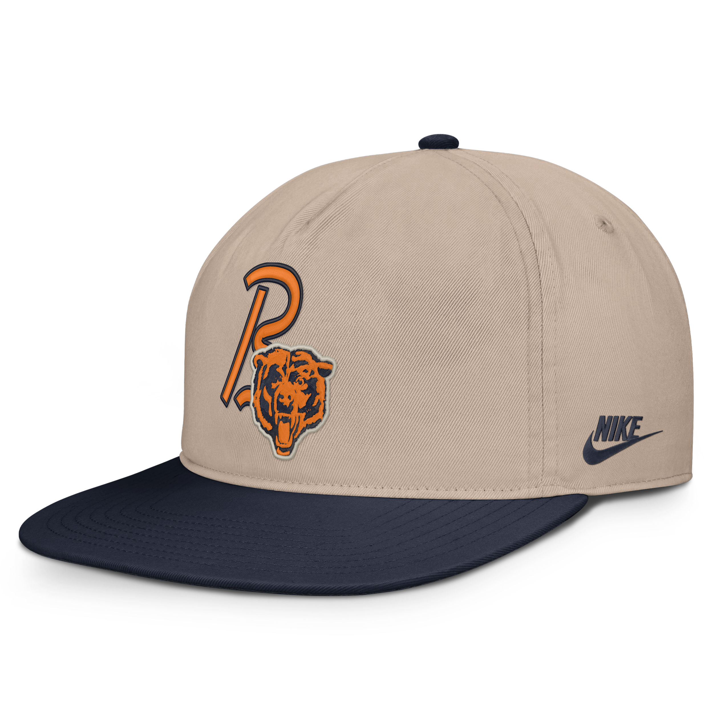 Chicago Bears Rewind Pro Nike Men's NFL Adjustable Hat in Brown | NF570J2M7QV-SF5