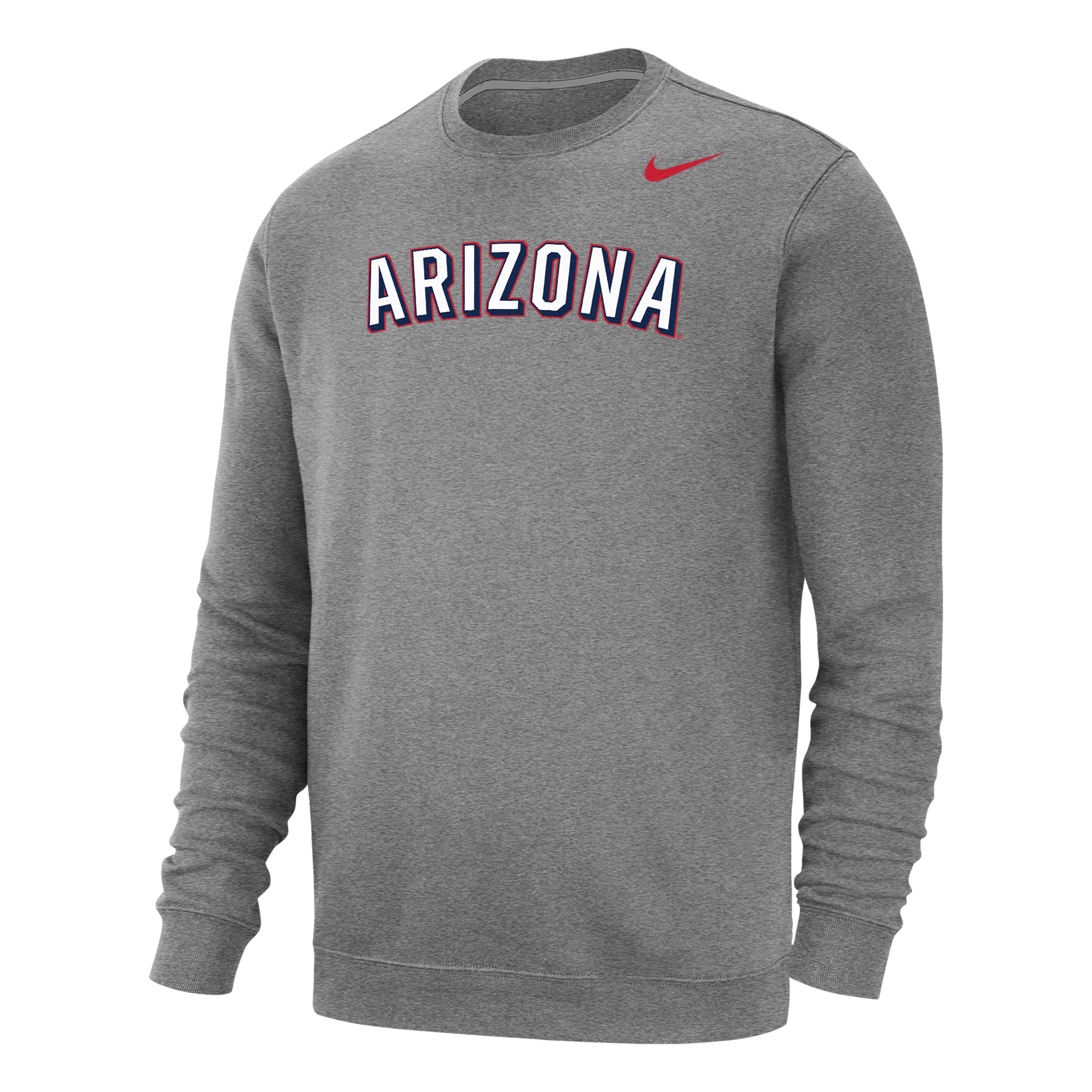 Nike Arizona Club Fleece  Men's College Sweatshirt In Grey