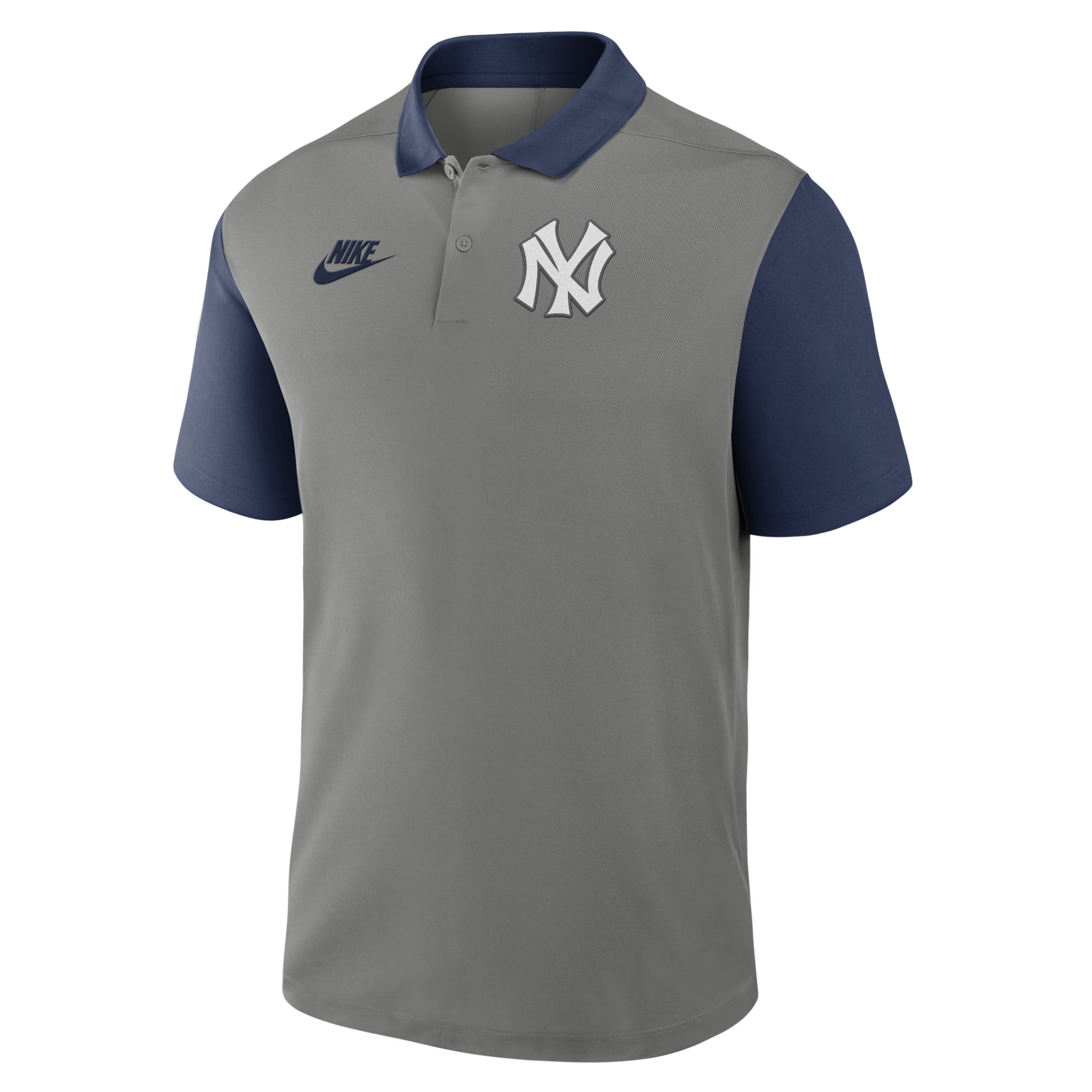 Nike New York Yankees Cooperstown Victory Men's Dri-fit Mlb Polo In Gray