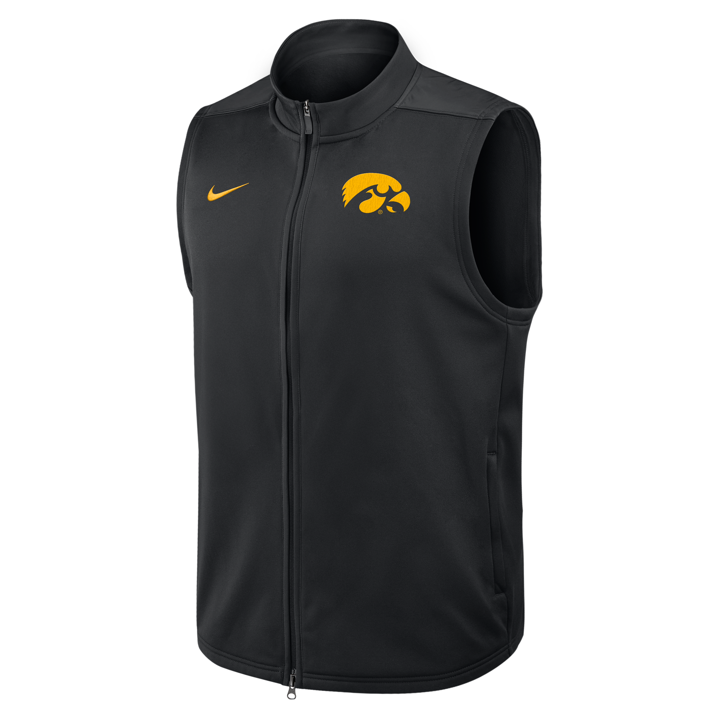 Nike Black Oregon Ducks Primetime Victory Performance Full-zip Vest In Black