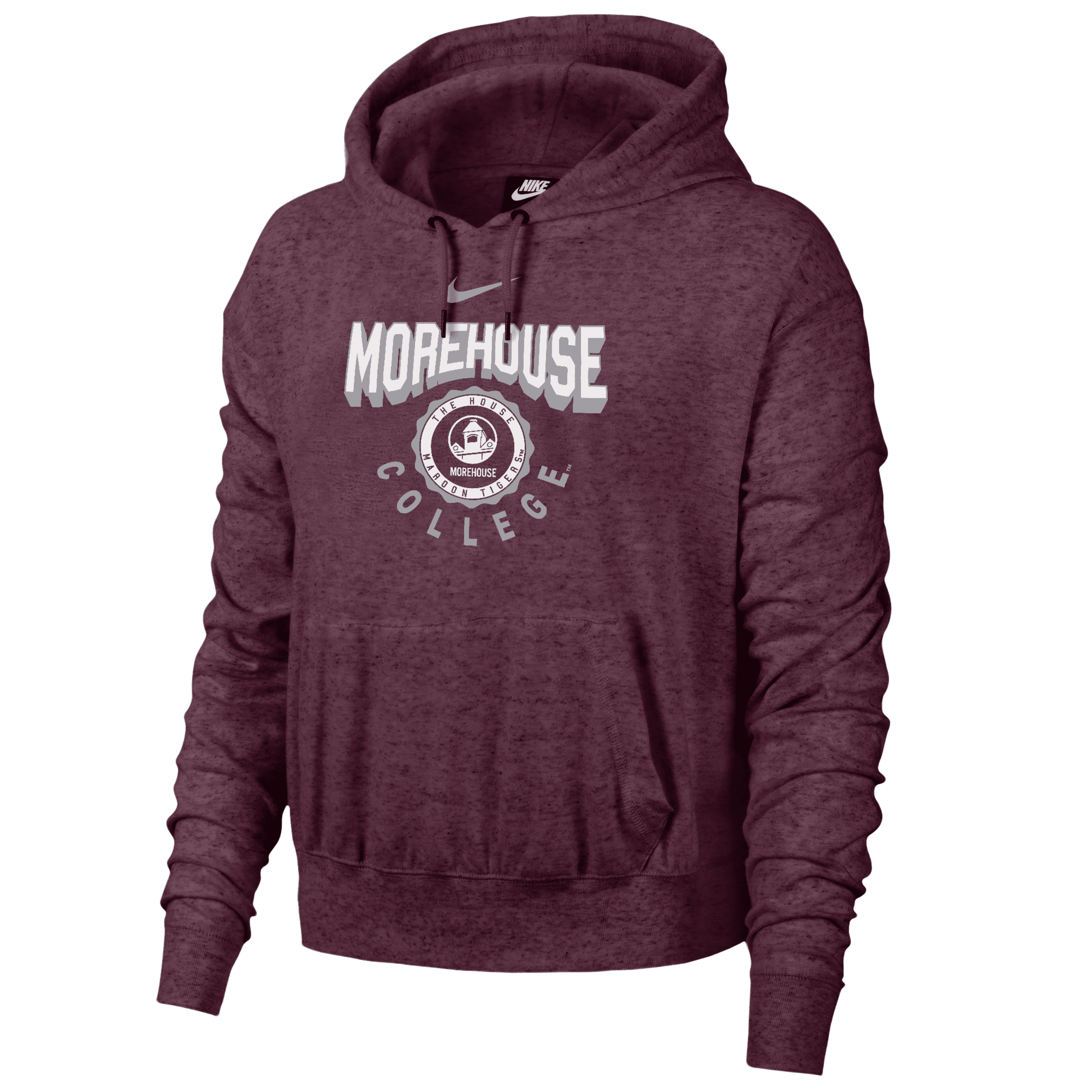 Nike Morehouse Gym Vintage  Women's College Hoodie In Red