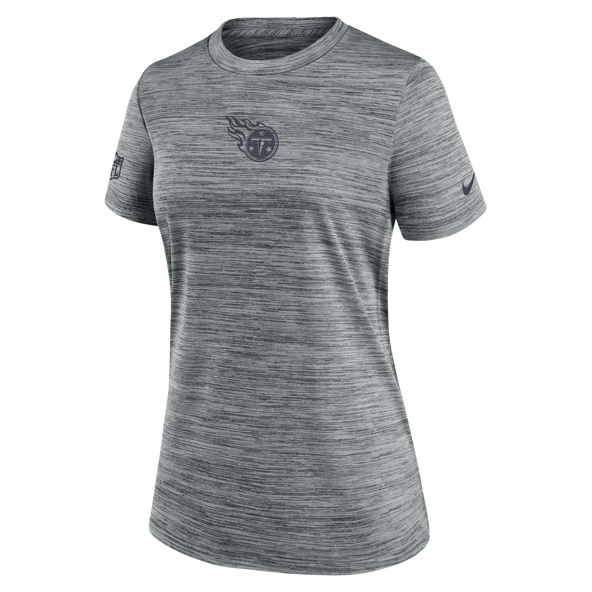 Nike Tennessee Titans Sideline Team Issue Velocity Women's Dri-fit Nfl T-shirt