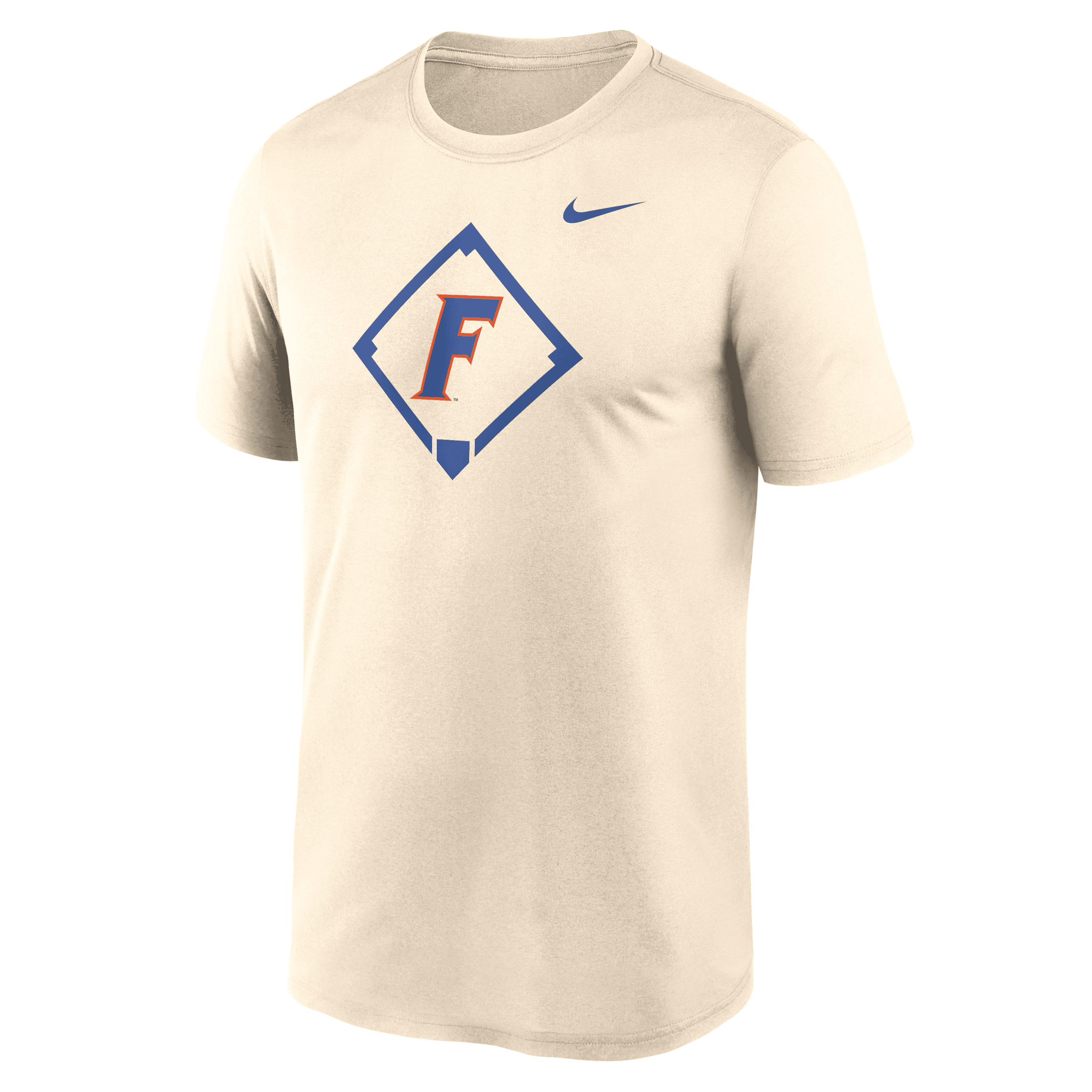 Nike Cream Florida Gators Legend Baseball Icon Performance T-shirt In Brown