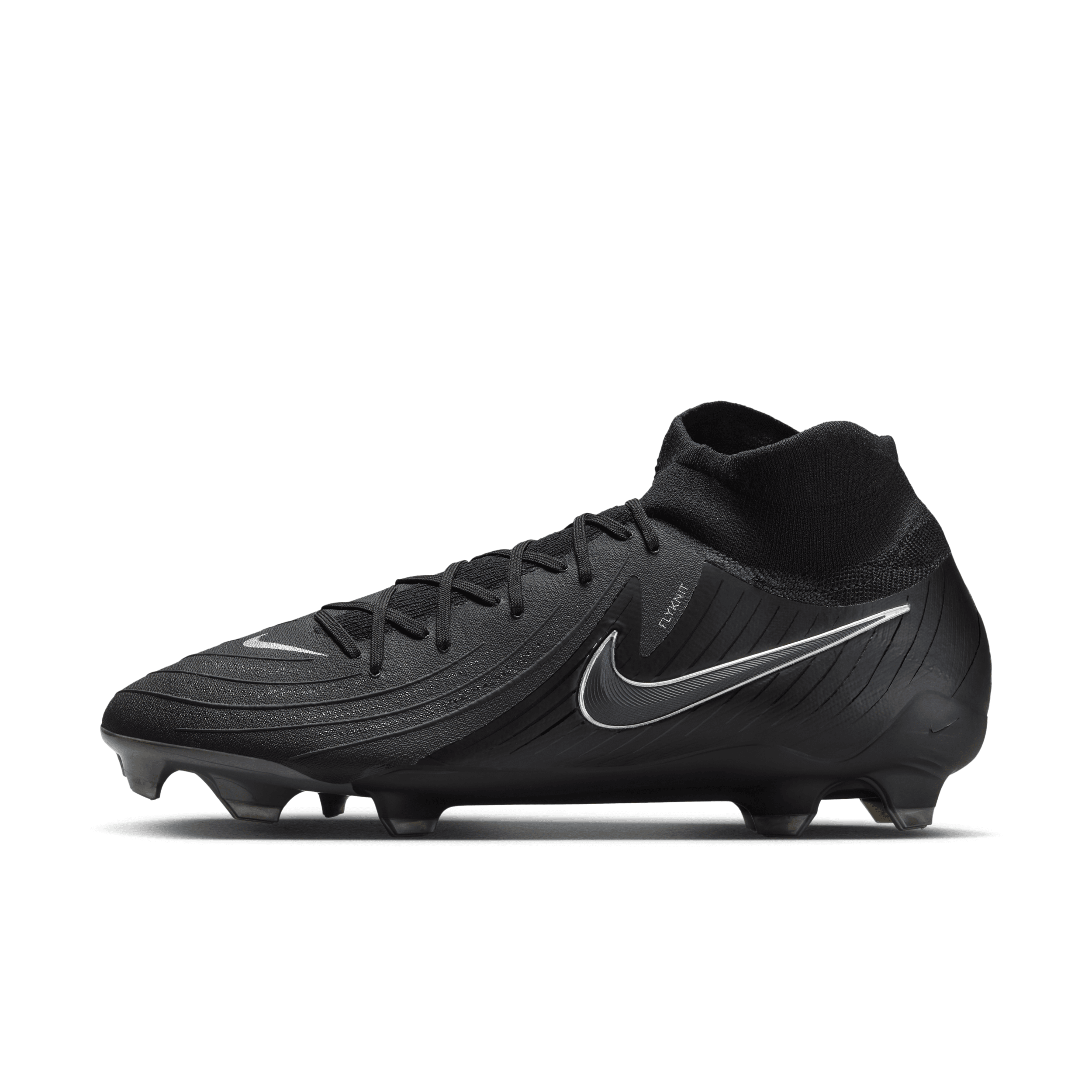 Nike Men's Phantom Luna 2 Pro Fg High-top Soccer Cleats In Black
