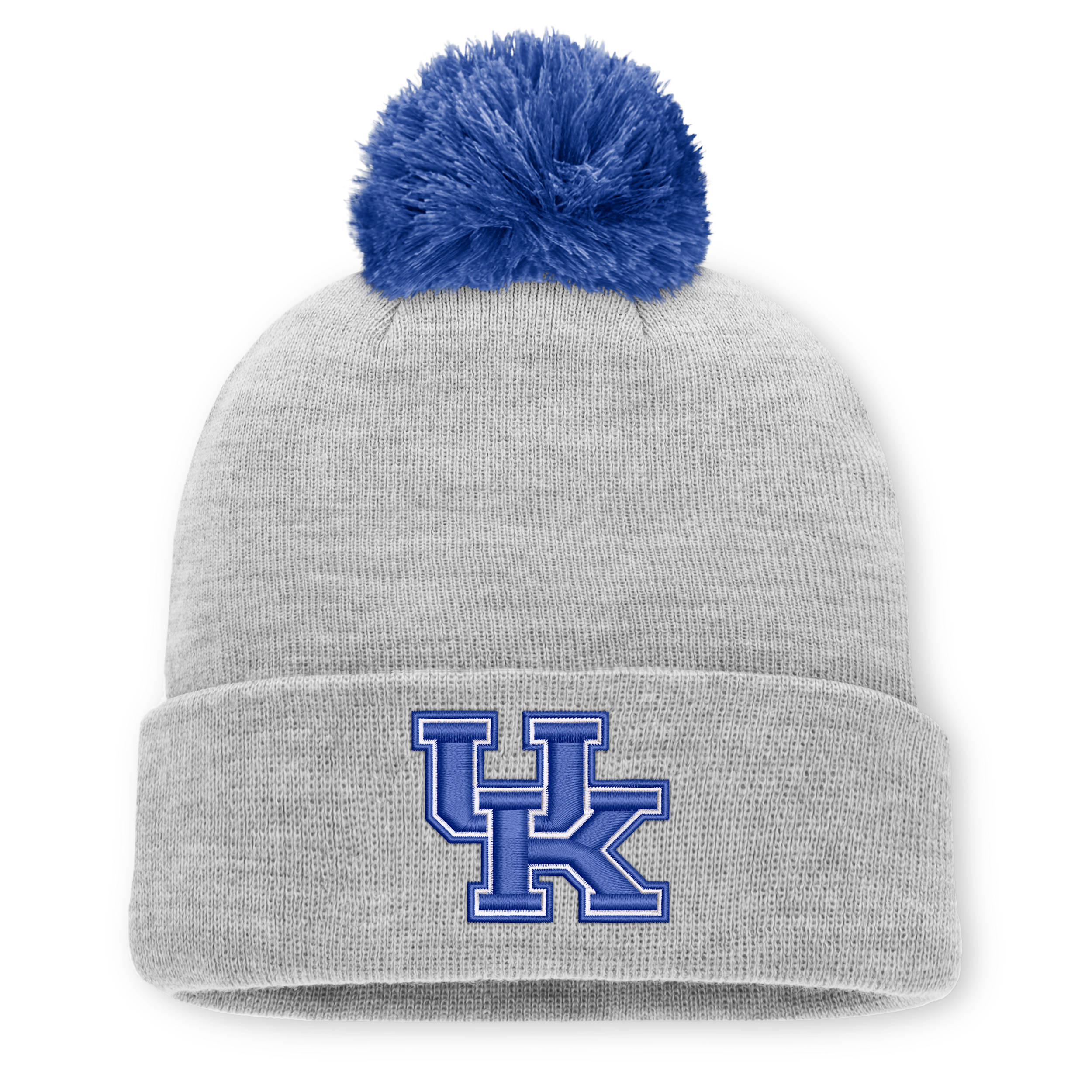 Kentucky Peak Nike Men's College Cuffed Beanie in Grey | NC1606GNKY-C9K