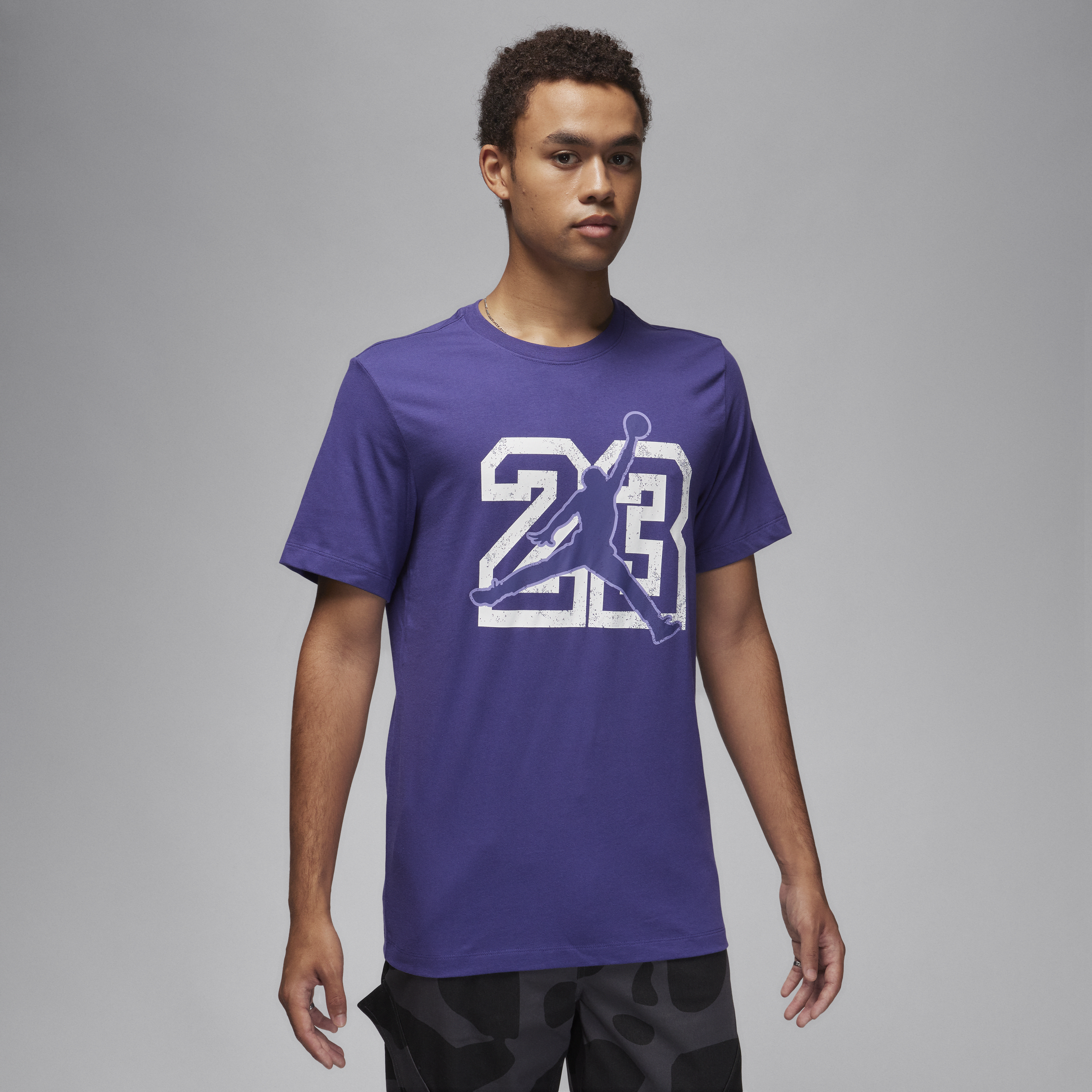 Jordan Men's  Flight Essentials T-shirt In Purple