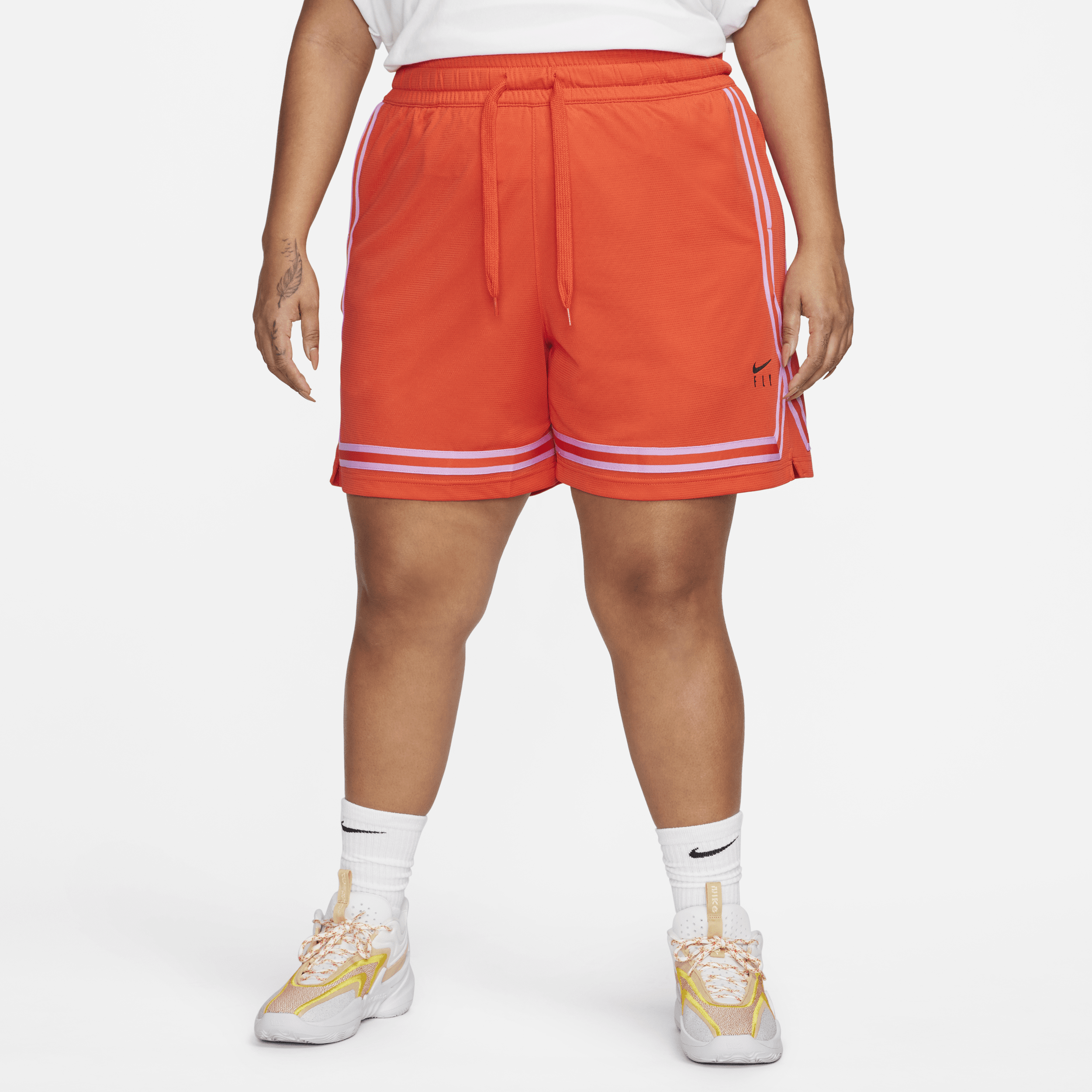 Nike Swoosh Fly Women's Crossover Shorts (Plus Size)