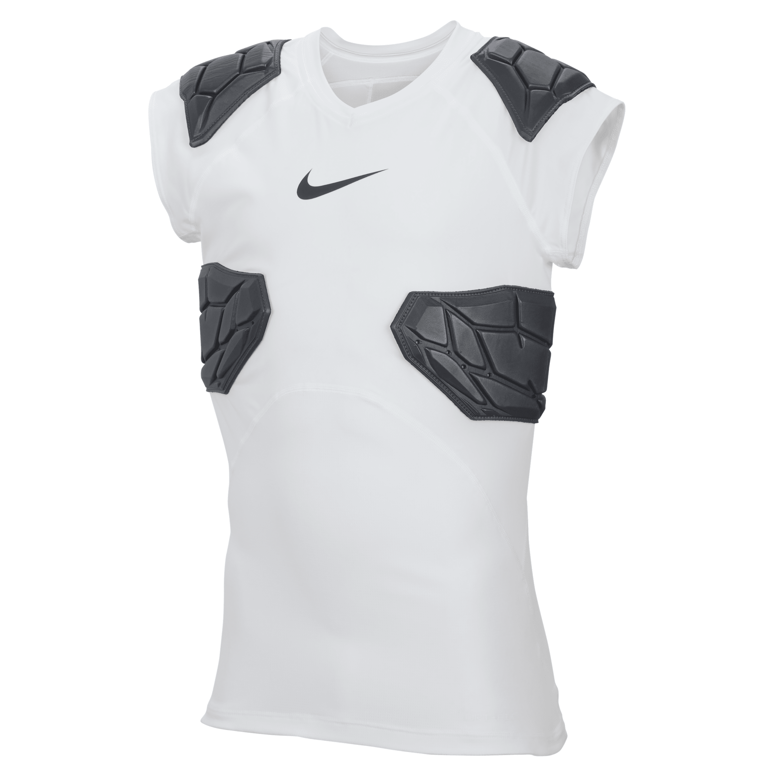 Nike Pro Big Kids' (boys') Hyperstrong Football Top In White
