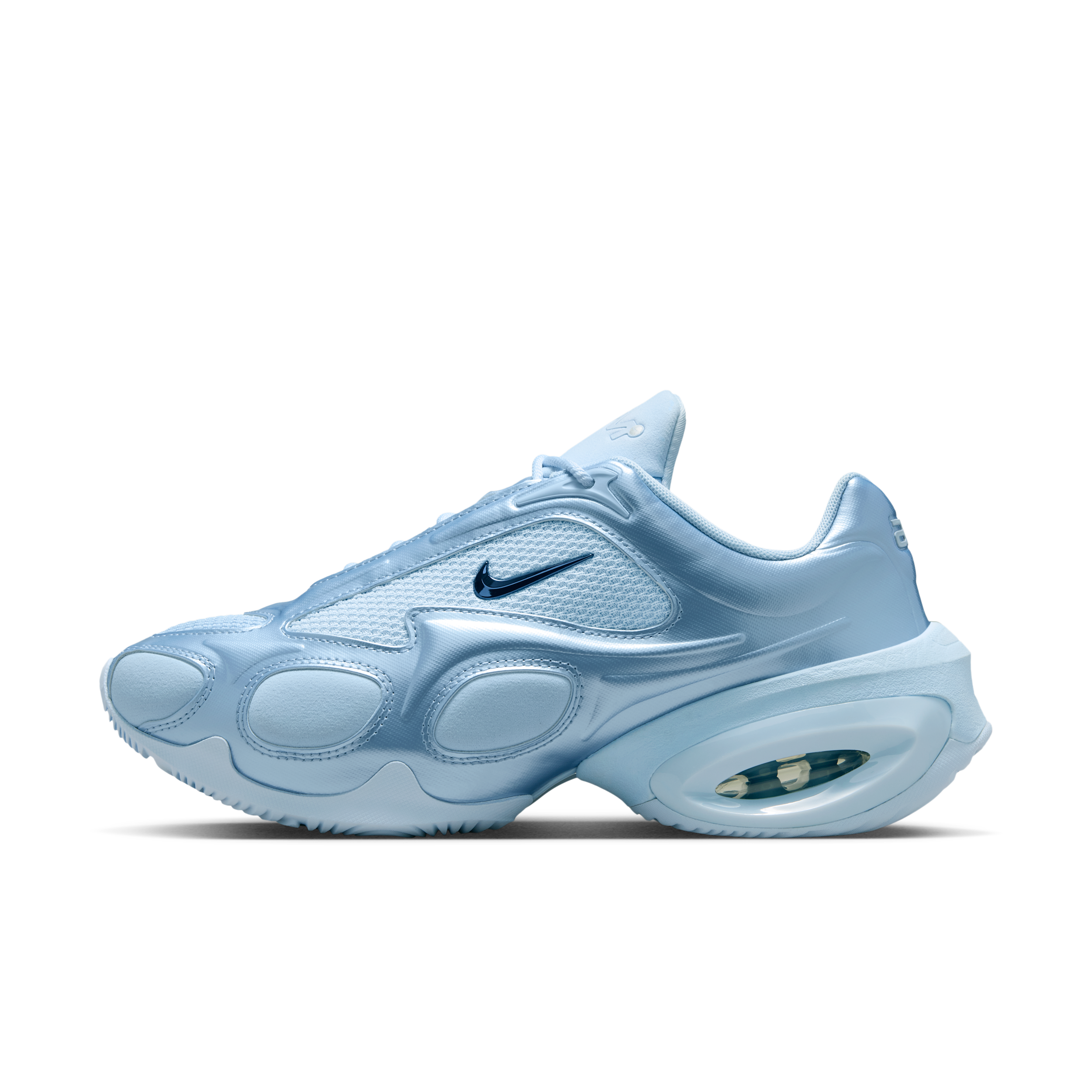 Nike Women's Air Max Muse Shoes, Size 7, Hydrogen Blue/Mtlc Silver