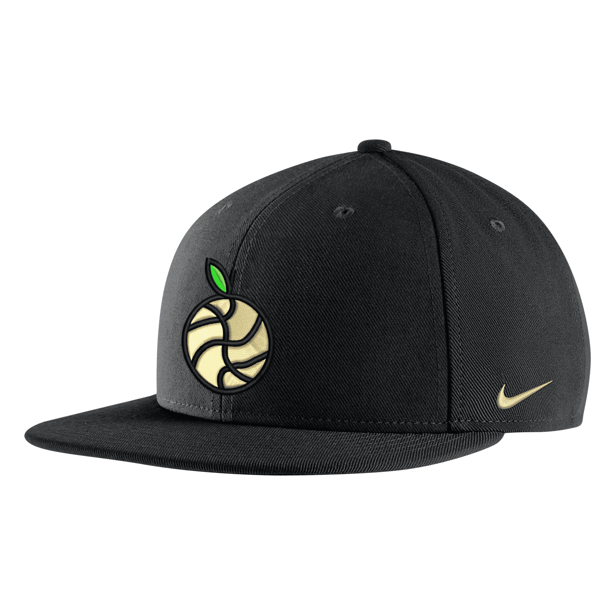 Nike Atlanta Hawks City Edition  Men's Nba Snapback Hat In Black