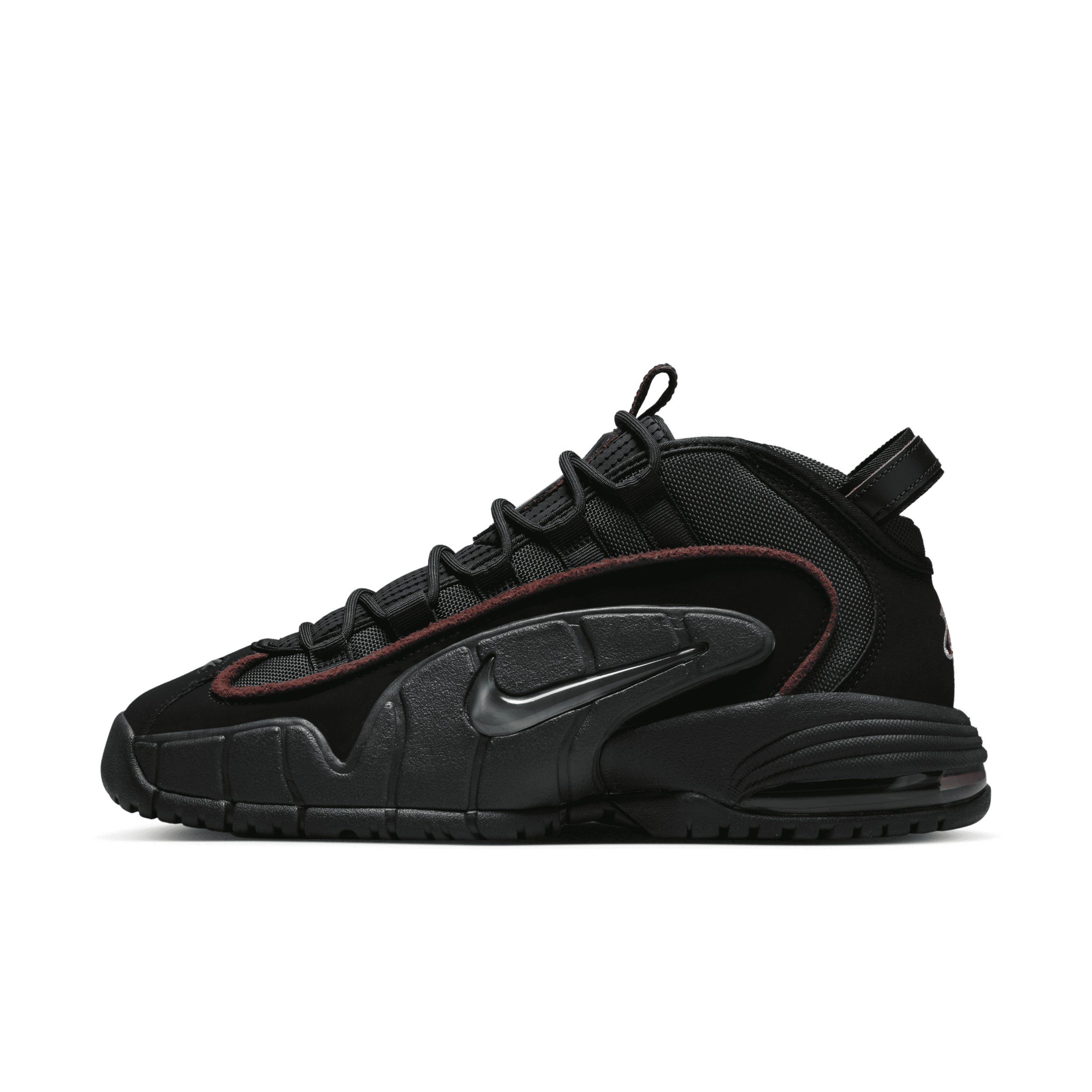 Nike Men's Air Max Penny Shoes In Black