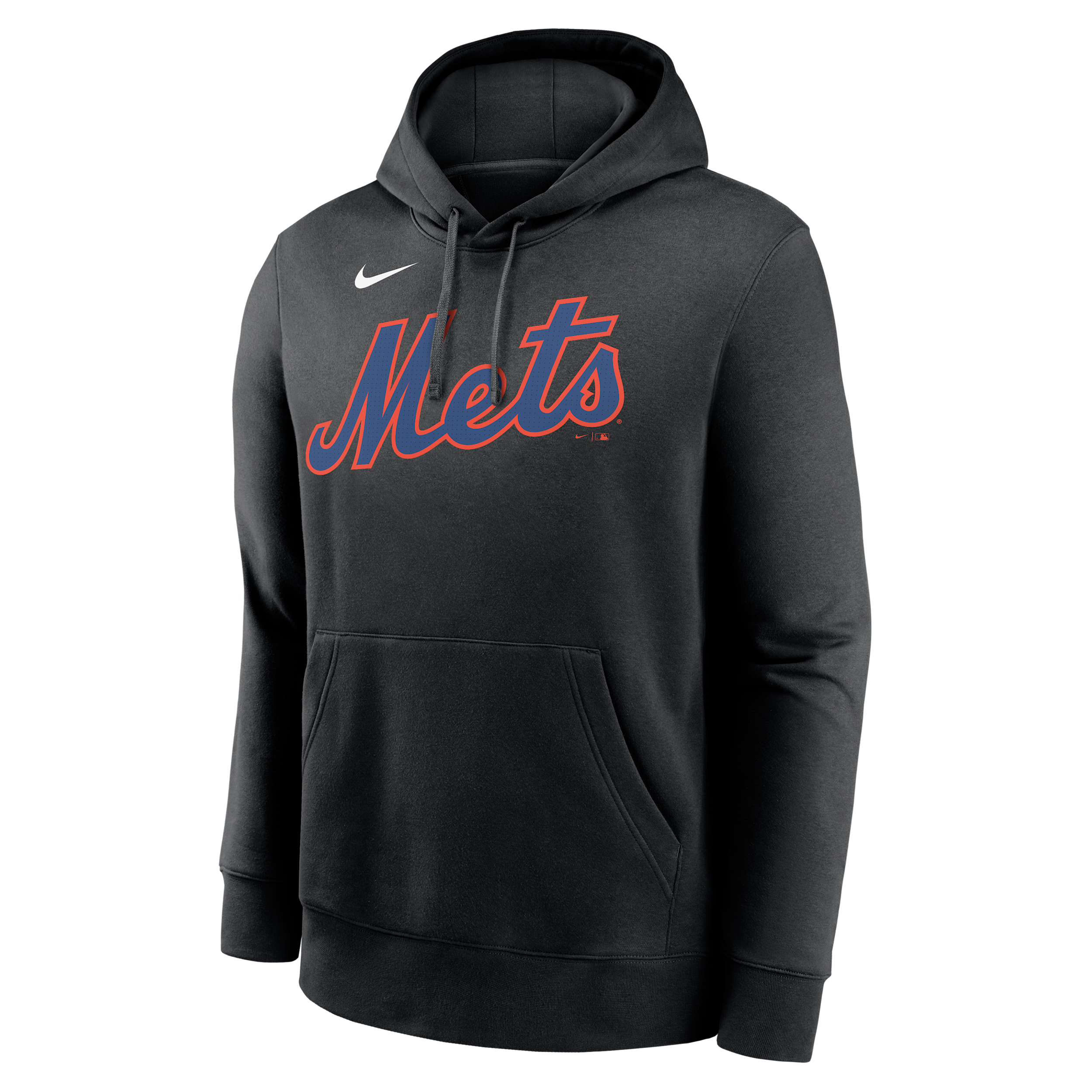 Nike Juan Soto Black New York Mets Player Name & Number Club Fleece Pullover Hoodie In Black