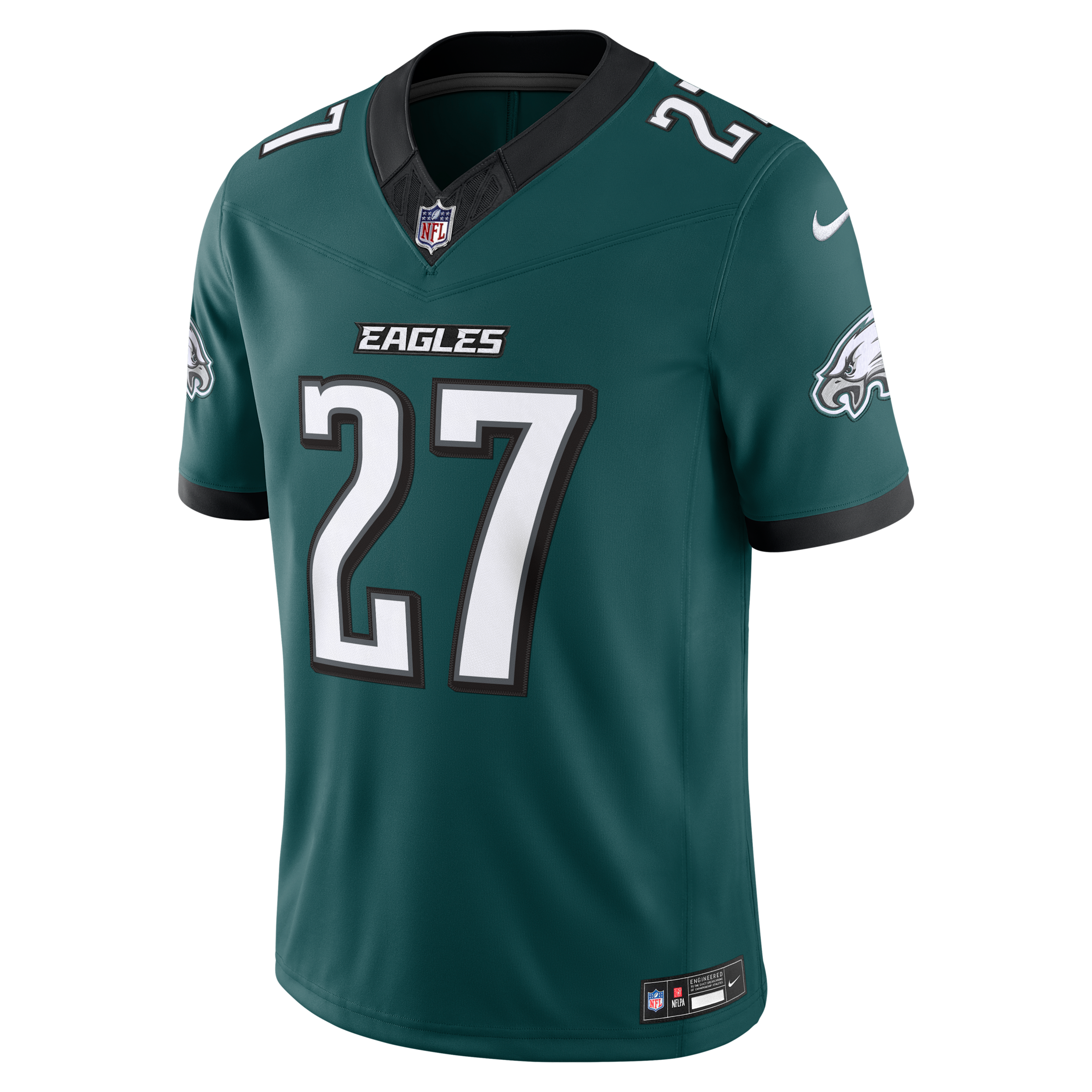 Nike Men's Quinyon Mitchell Midnight Green Philadelphia Eagles Vapor F.u.s.e. Stitched Limited Jersey - Midnight Green