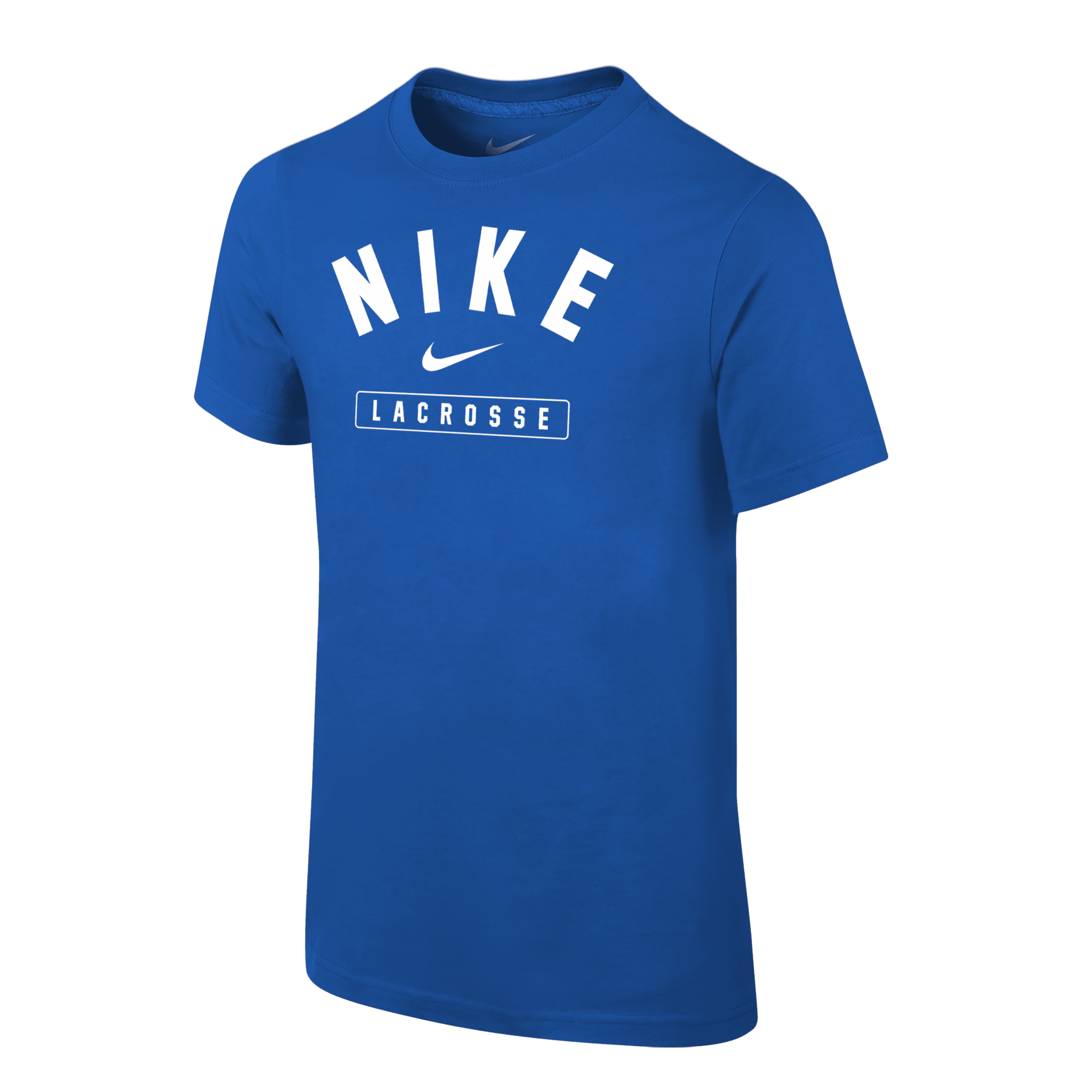 Nike Lacrosse Big Kids' (boys') T-shirt In Blue