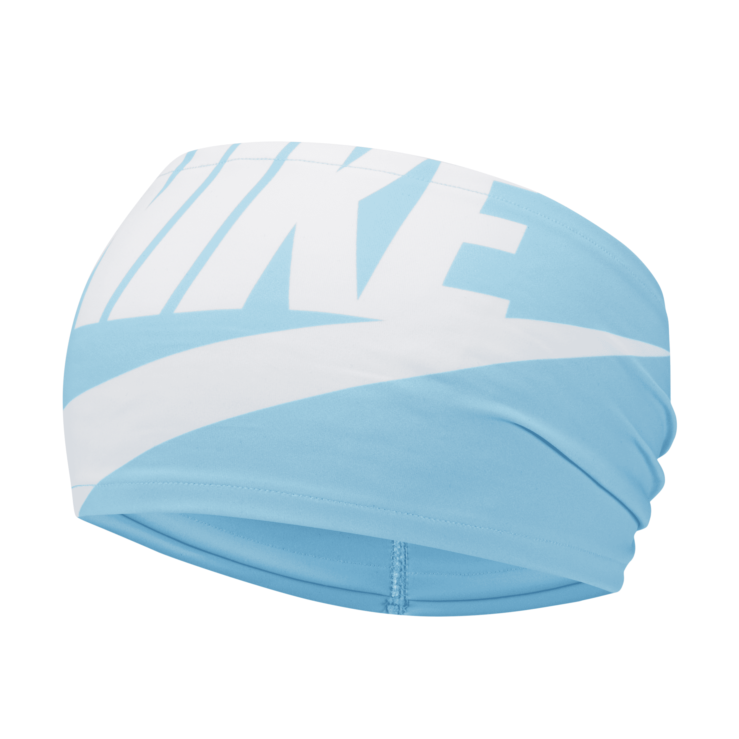 Nike Women's Wide Graphic Headband in Blue | N1004564-403