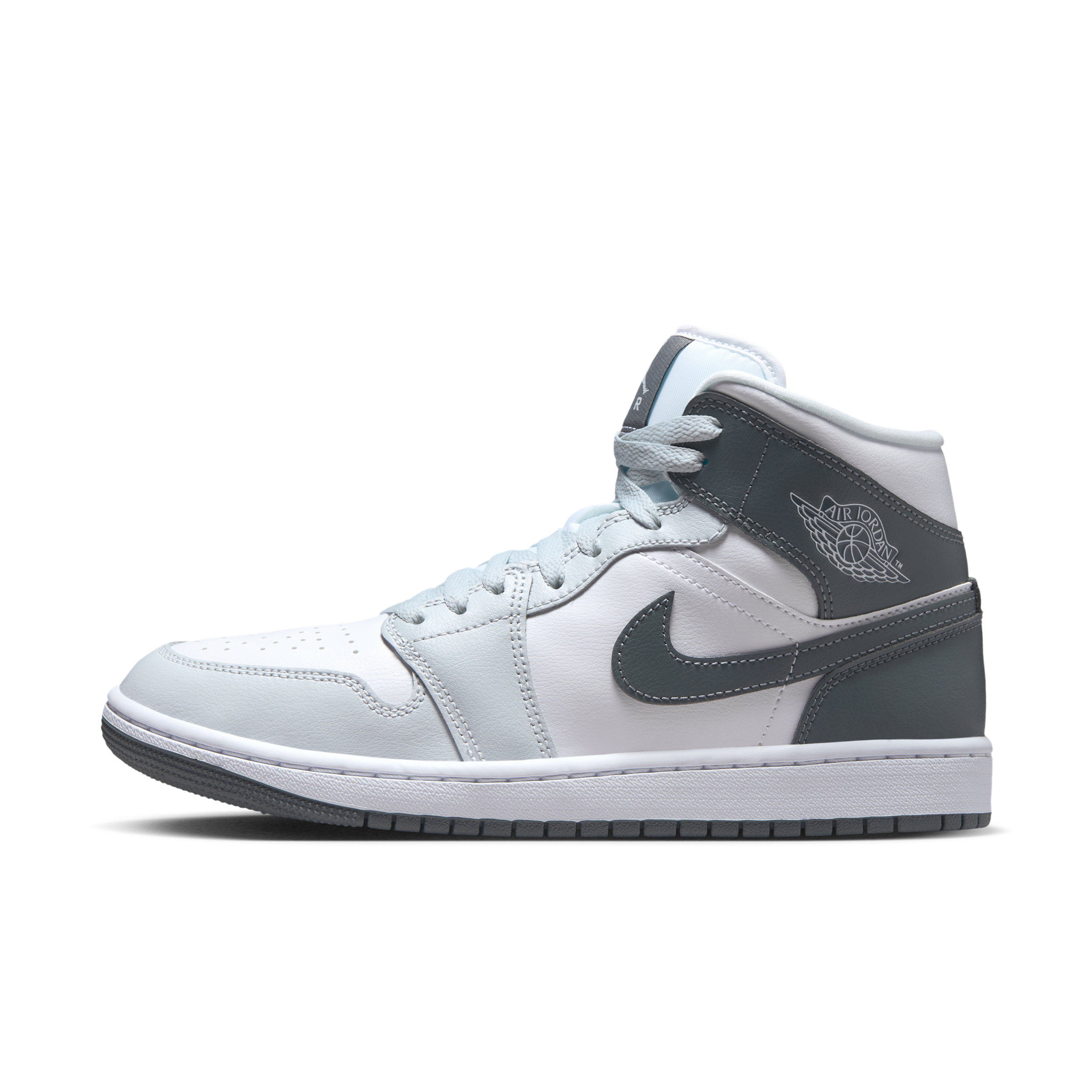 Jordan Women's Air 1 Mid Shoes In White