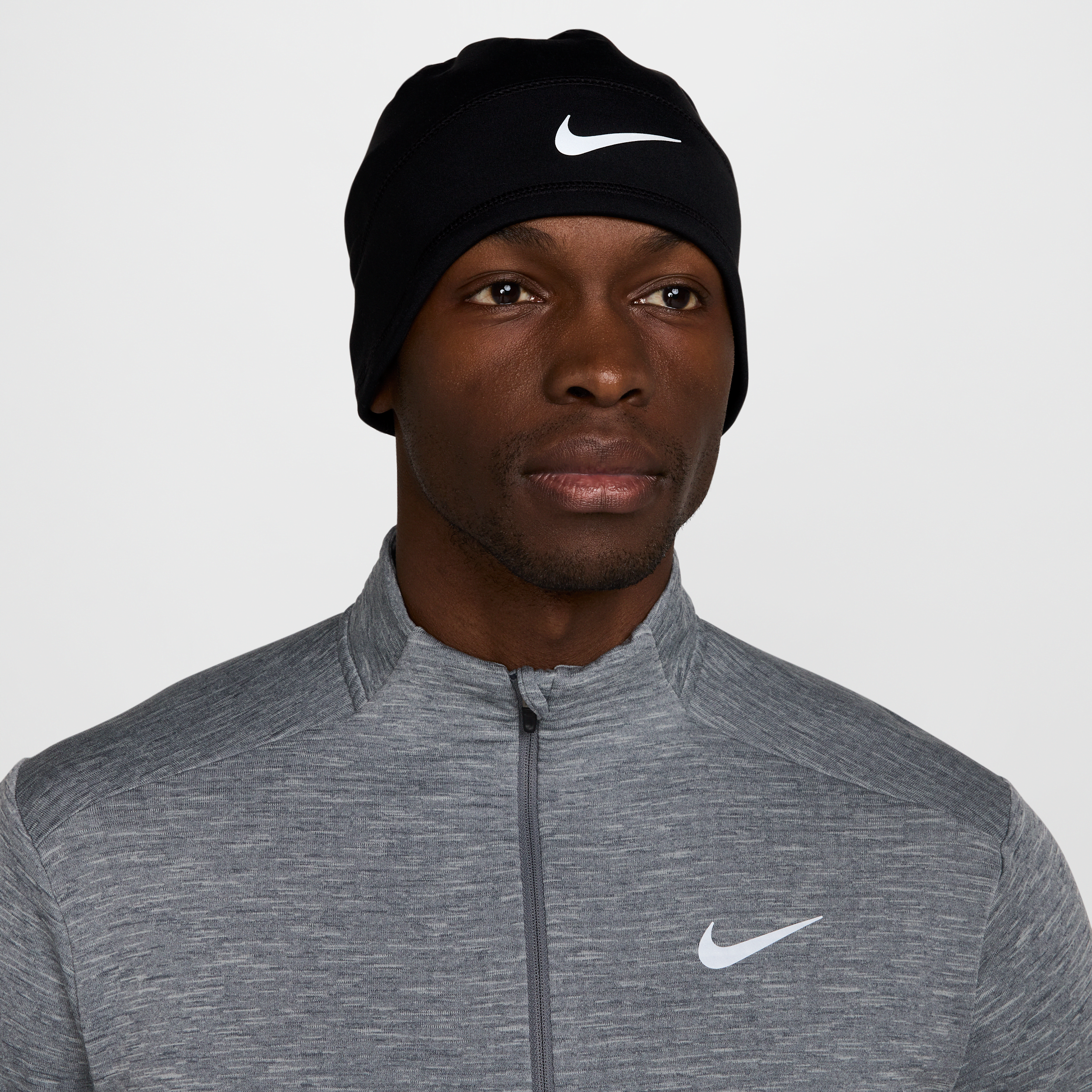 Nike Unisex Terra Dri-fit Uncuffed Beanie In Black