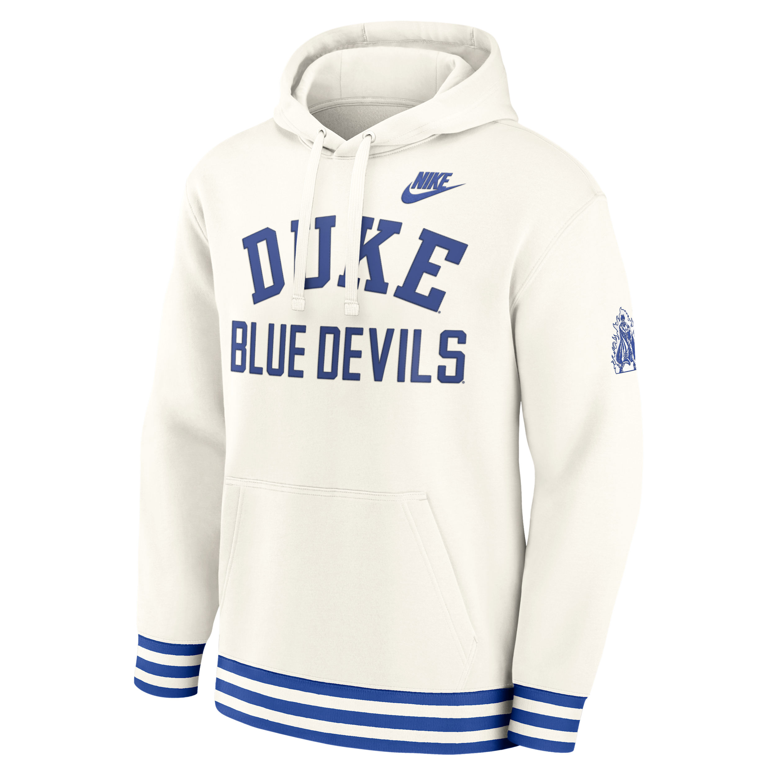 Duke Legacy Nike Men's College Pullover Hoodie in Brown | 02K30G1ZDUV-RZ7