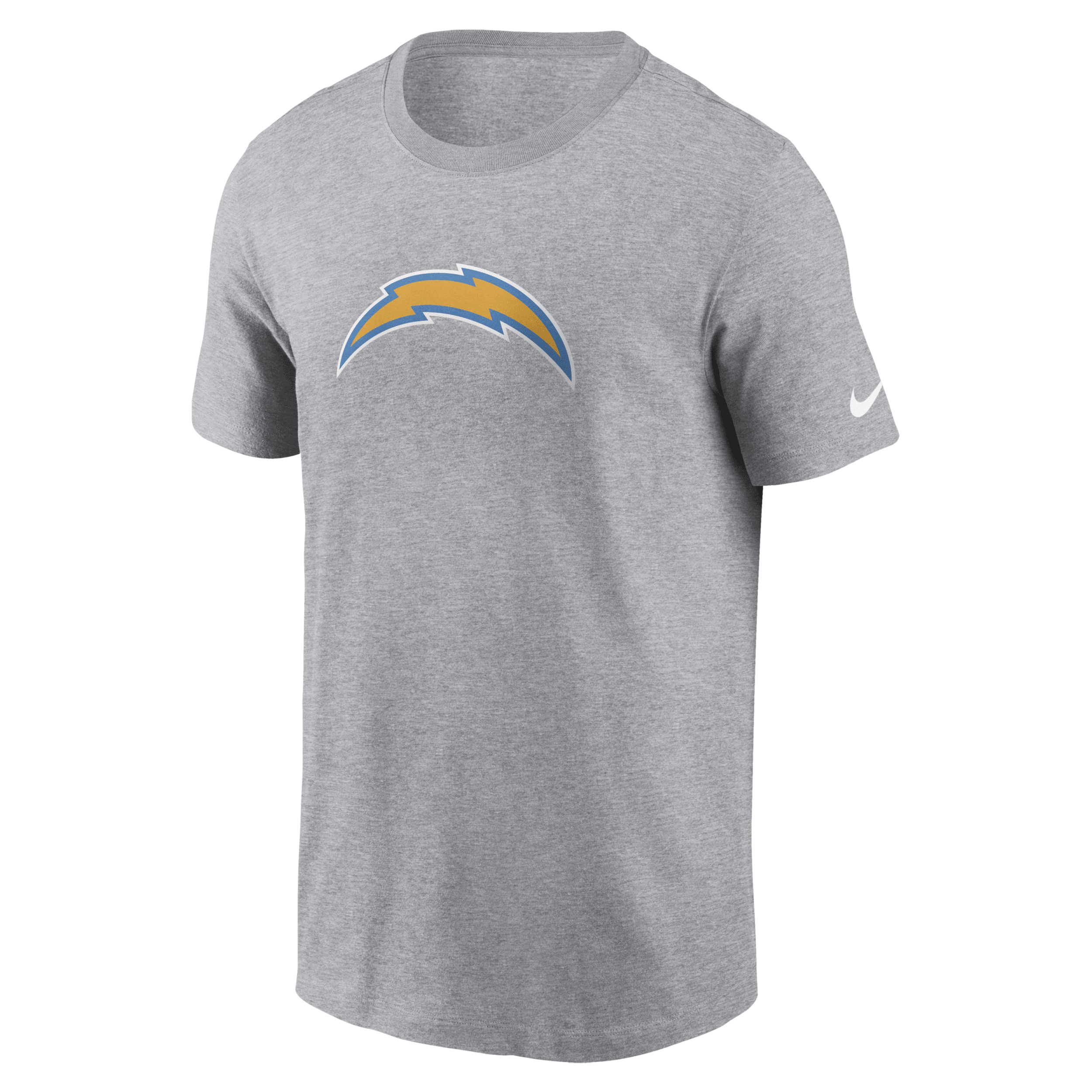 Shop Nike Los Angeles Chargers Logo Essential  Men's Nfl T-shirt In Grey